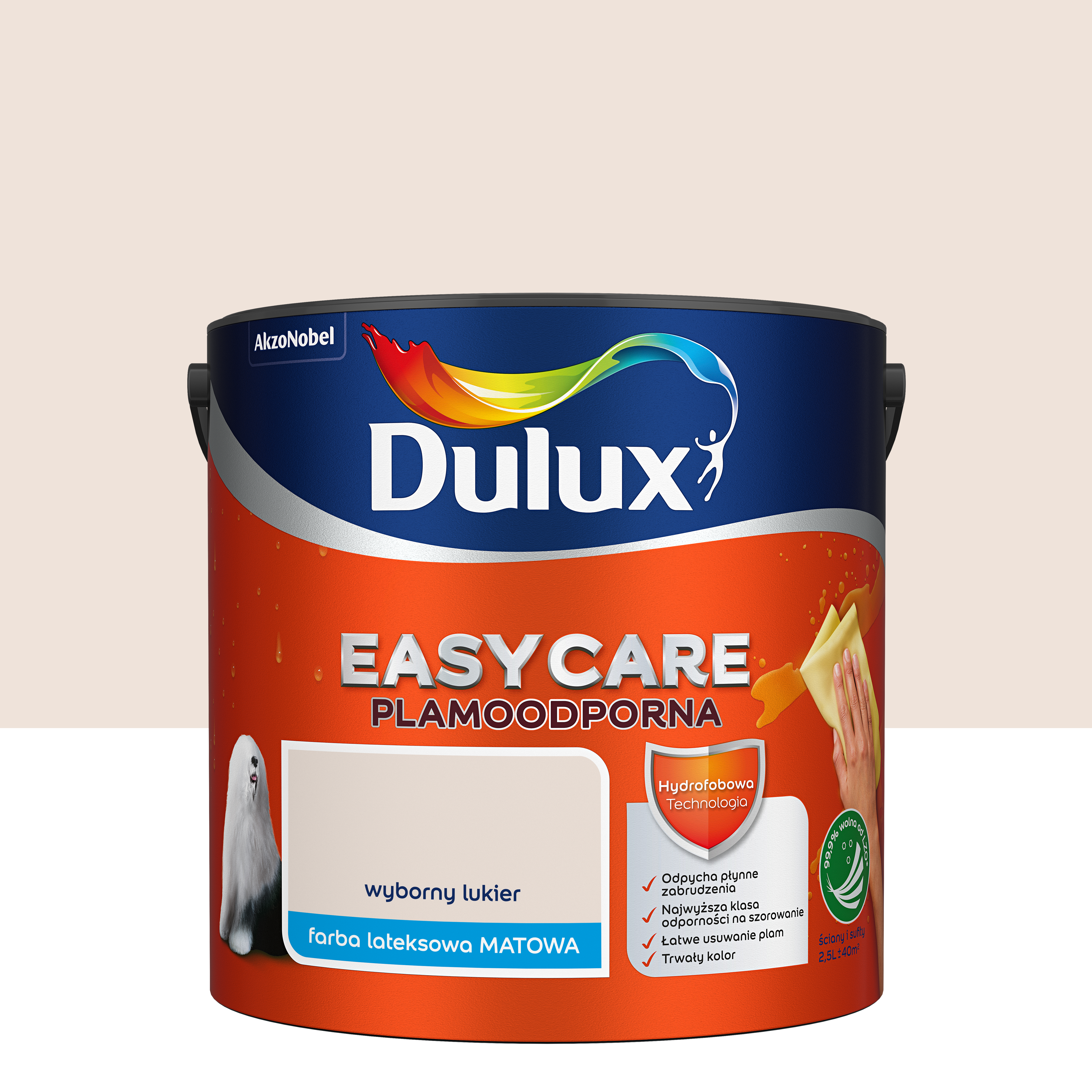 Farba Dulux Easycare Wyborny lukier 2.5 l - 3