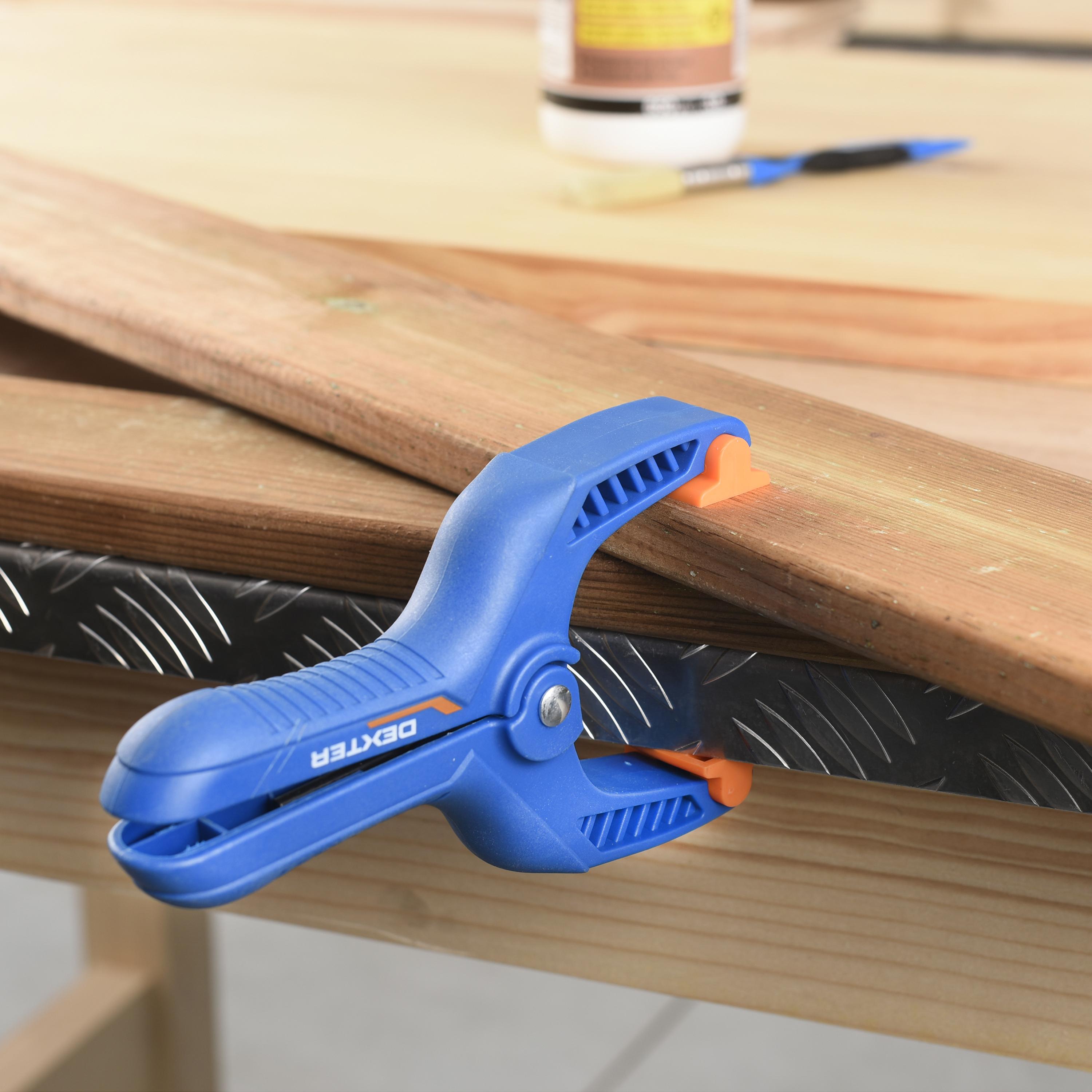 Pince à ressort DEXTER, capacité de serrage maximum de 68 mm - 5