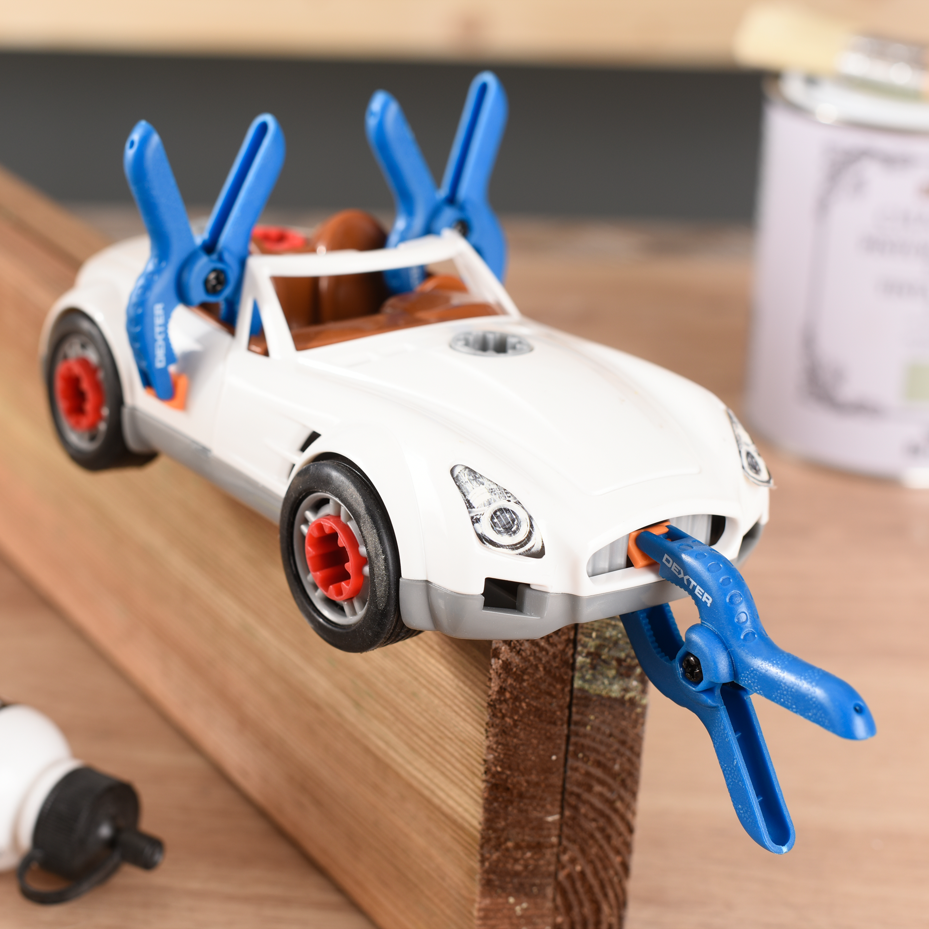 Zestaw ścisków klamrowych 65 mm 6 szt. Dexter - 3