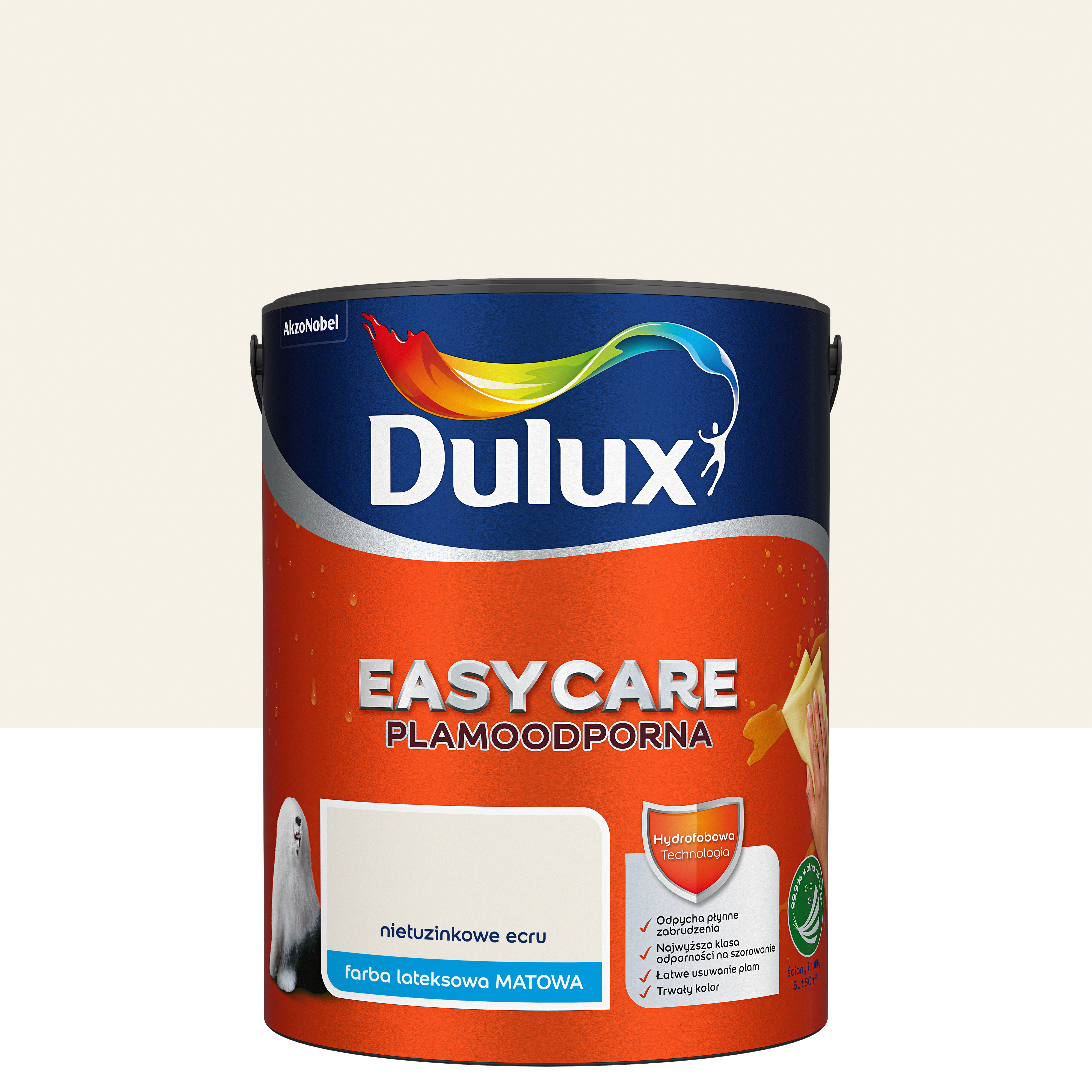 Farba Dulux Easycare Nietuzinkowe ecru 5 l