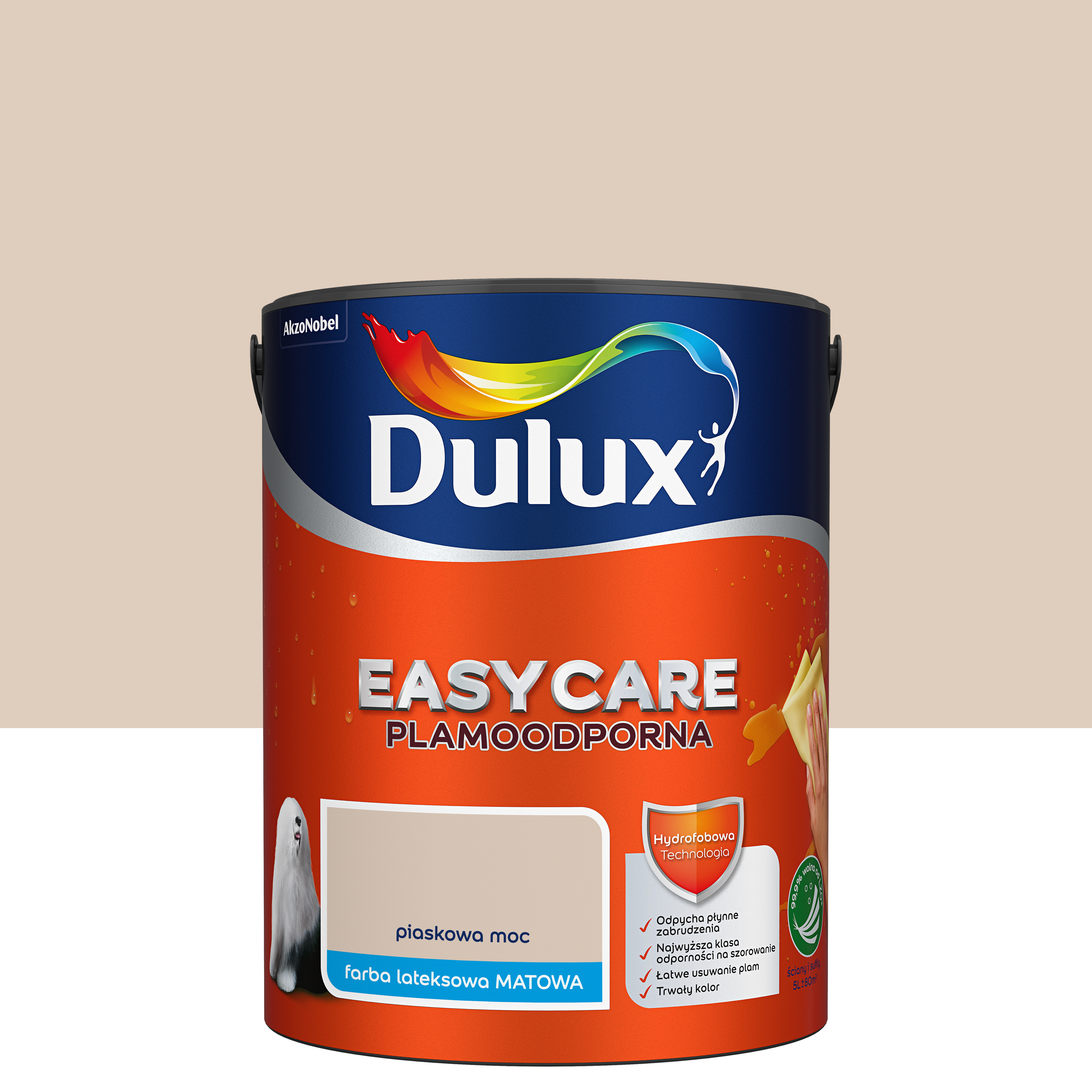 Farba Dulux Easycare Piaskowa moc 5 l