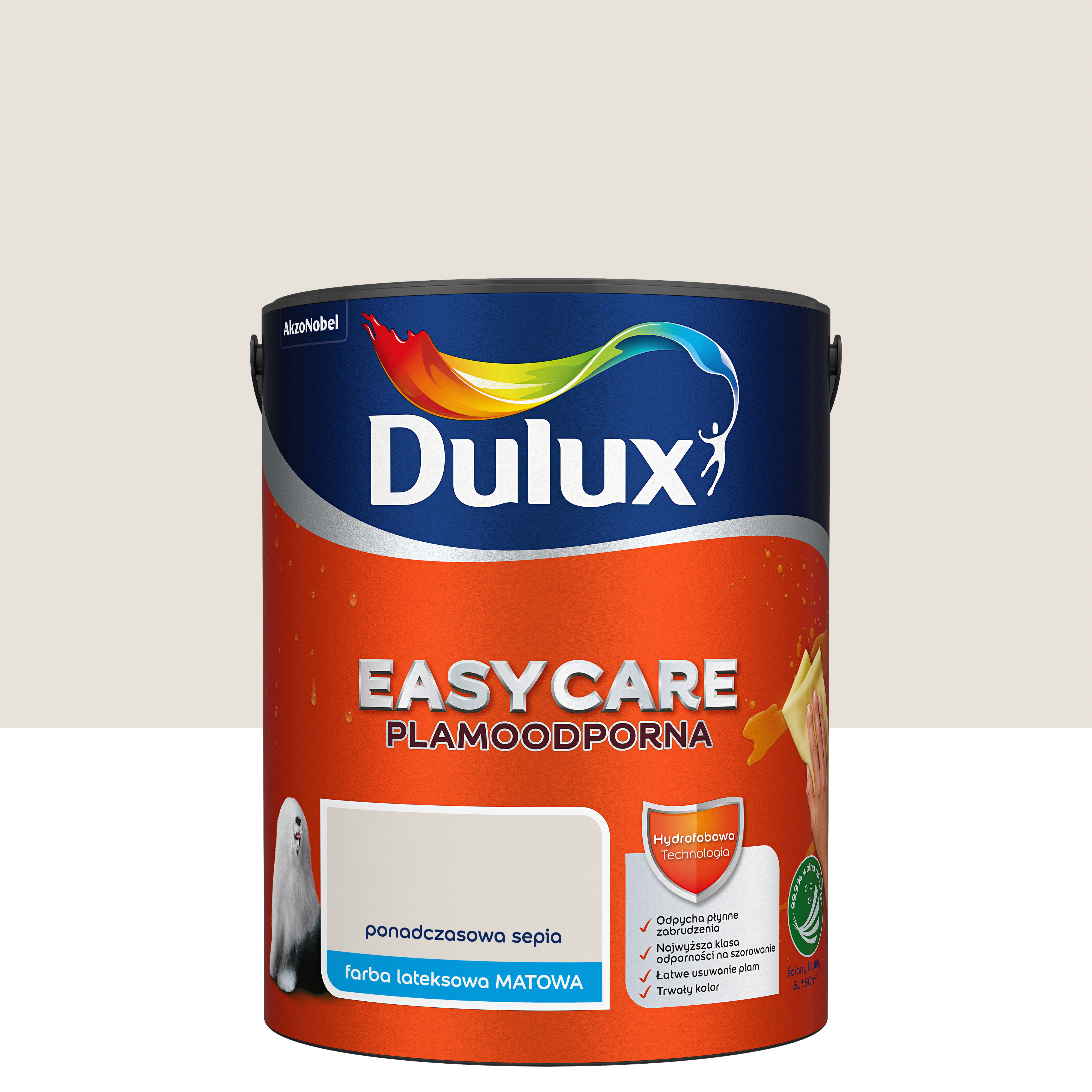 Farba Dulux Easycare Ponadczasowa sepia 5 l - 4