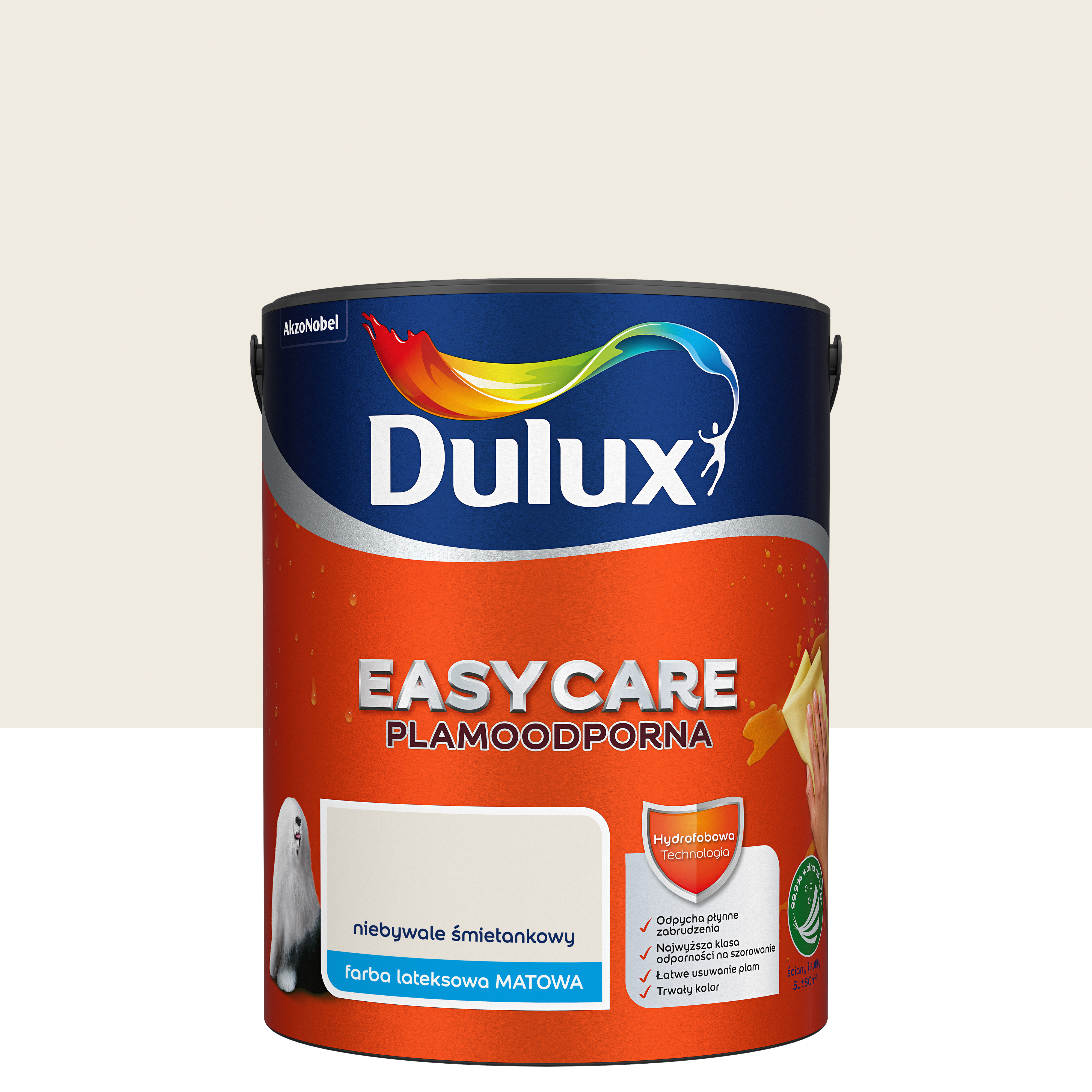Farba Dulux Easycare Niebywale śmietankowy 5 l - 4