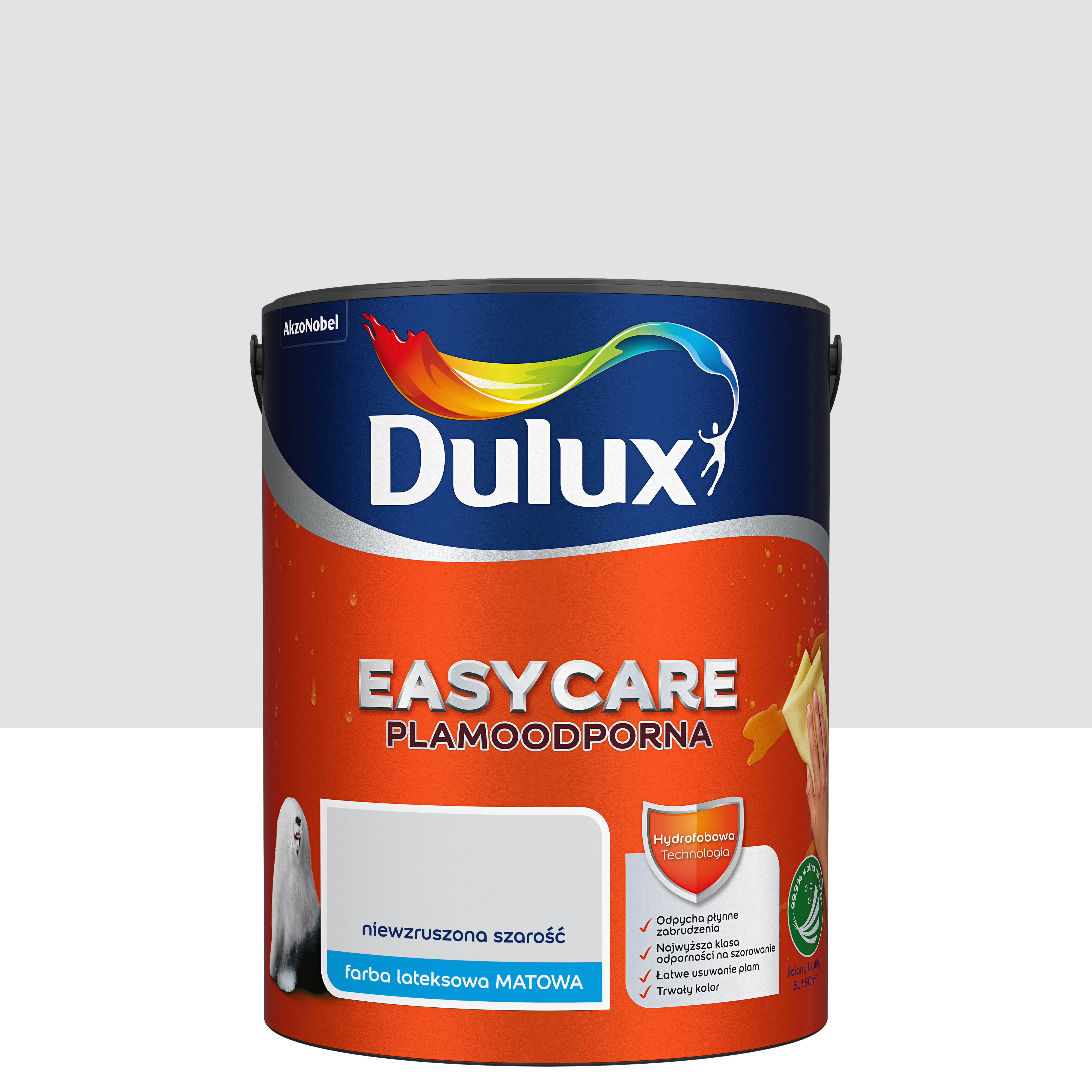 Farba Dulux Easycare Niewzruszona szarość 5 l - 2