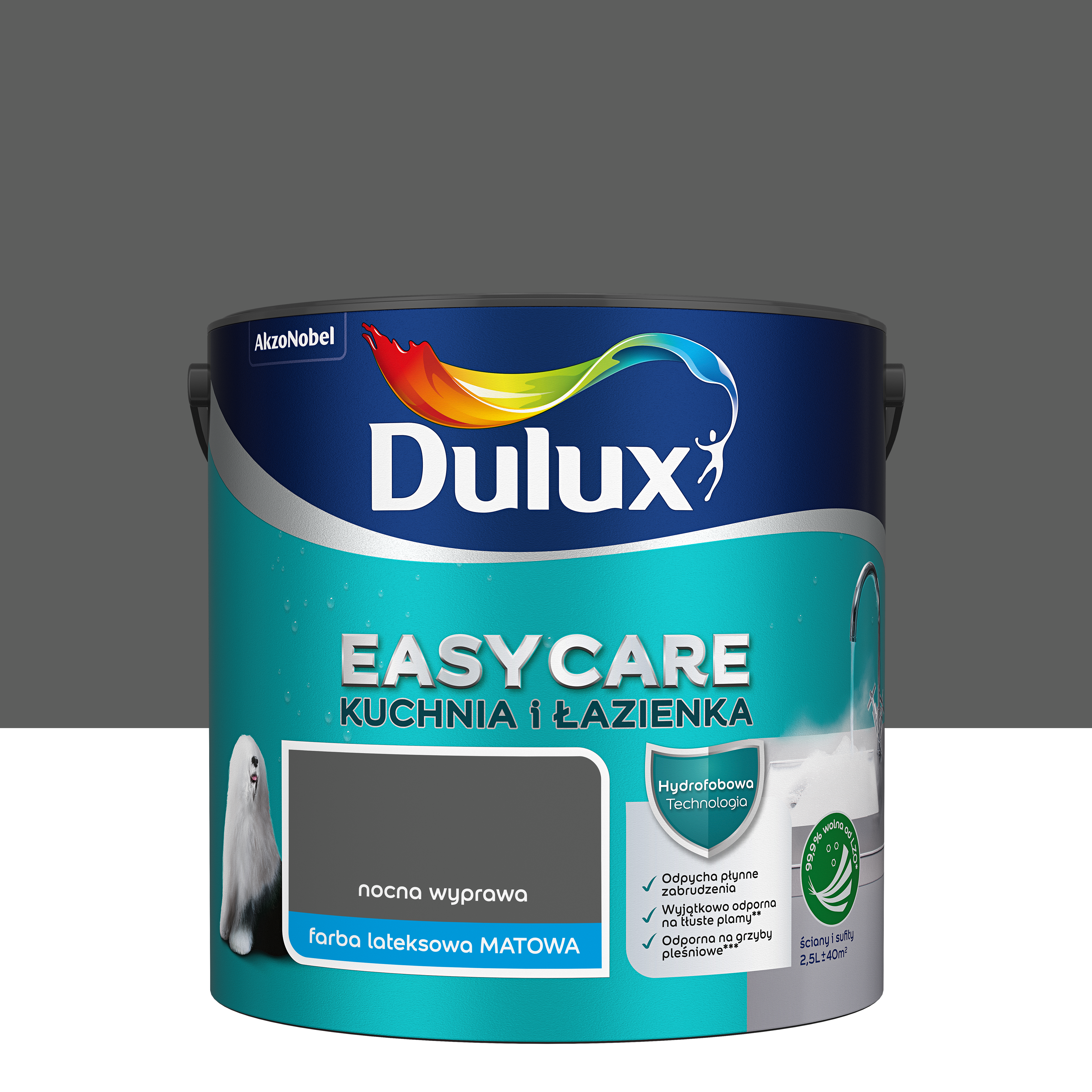 Farba Dulux Easycare kuchnia i łazienka Nocna wyprawa 2.5 l