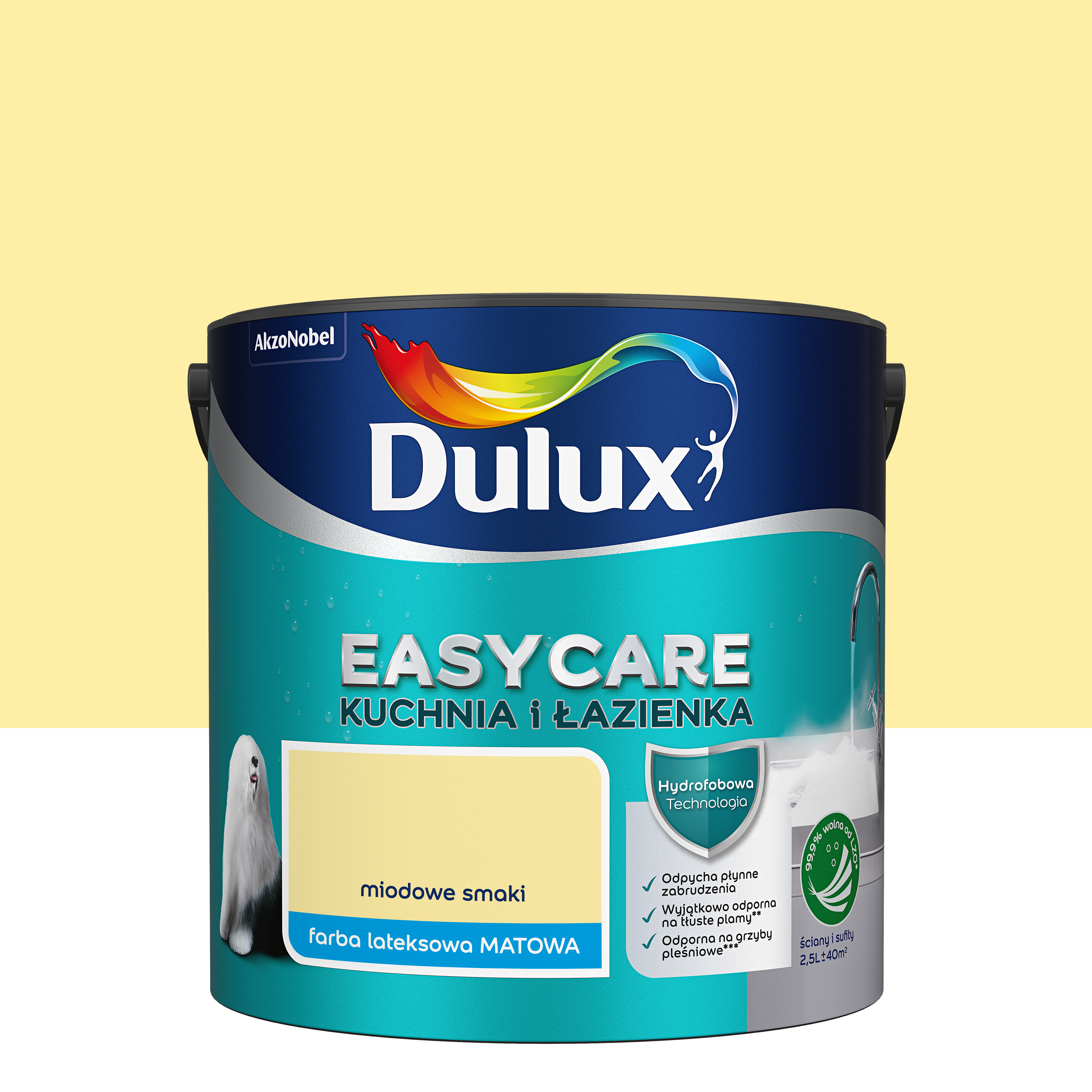 Farba Dulux Easycare kuchnia i łazienka Miodowe smaki 2.5 l