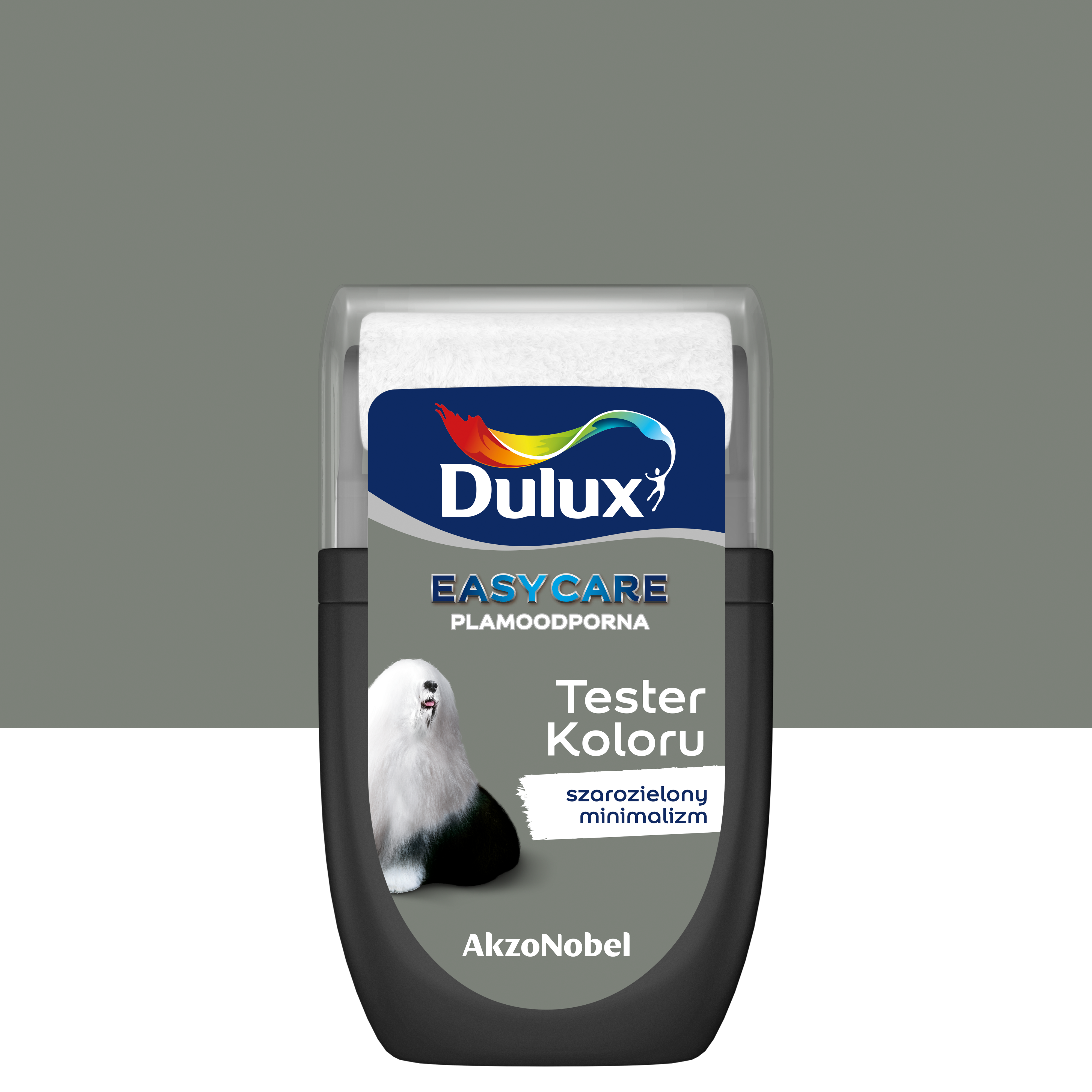 Tester farby Dulux Easycare Szarozielony minimalizm 30 ml - 4