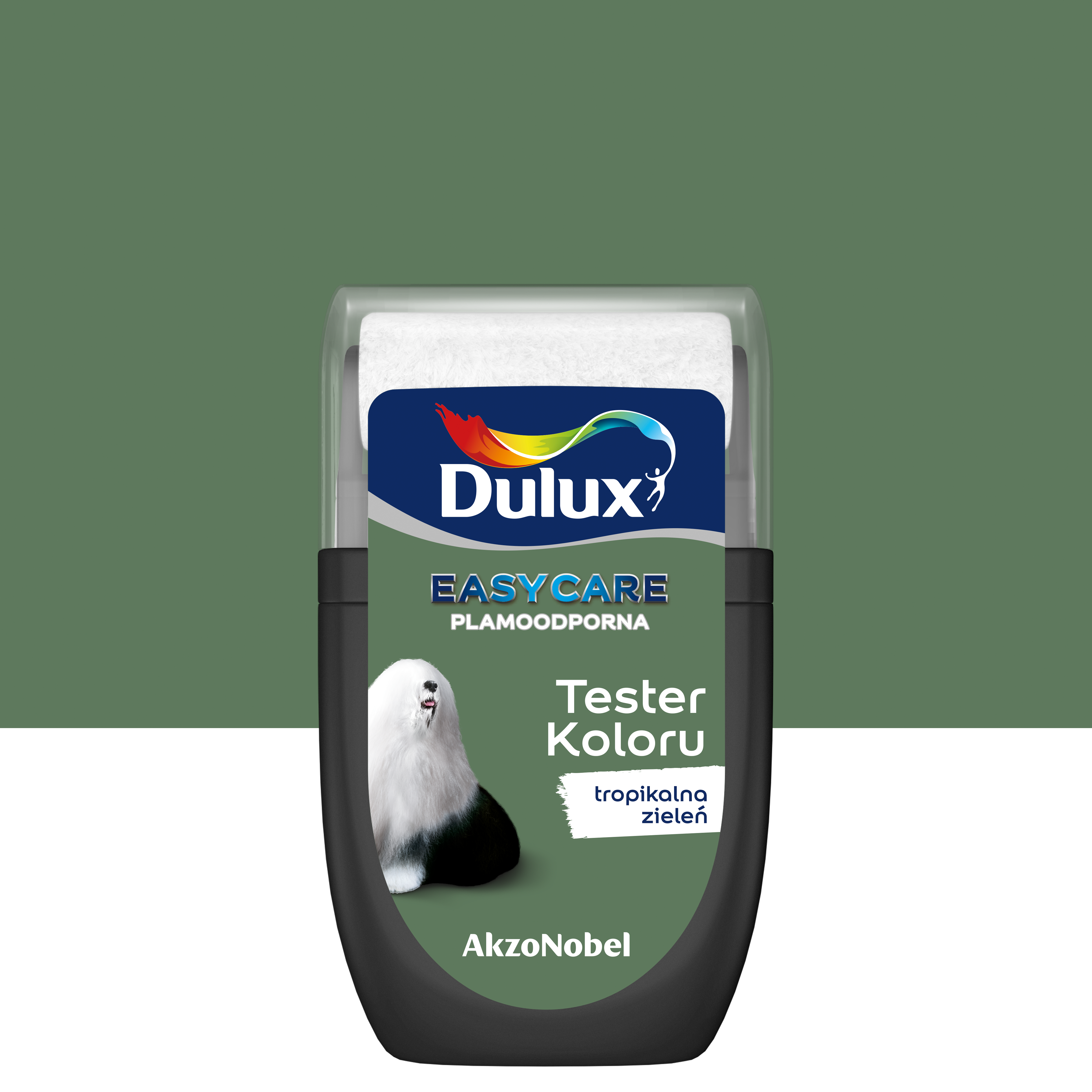 Tester farby Dulux Easycare Tropikalna zieleń 30 ml - 3
