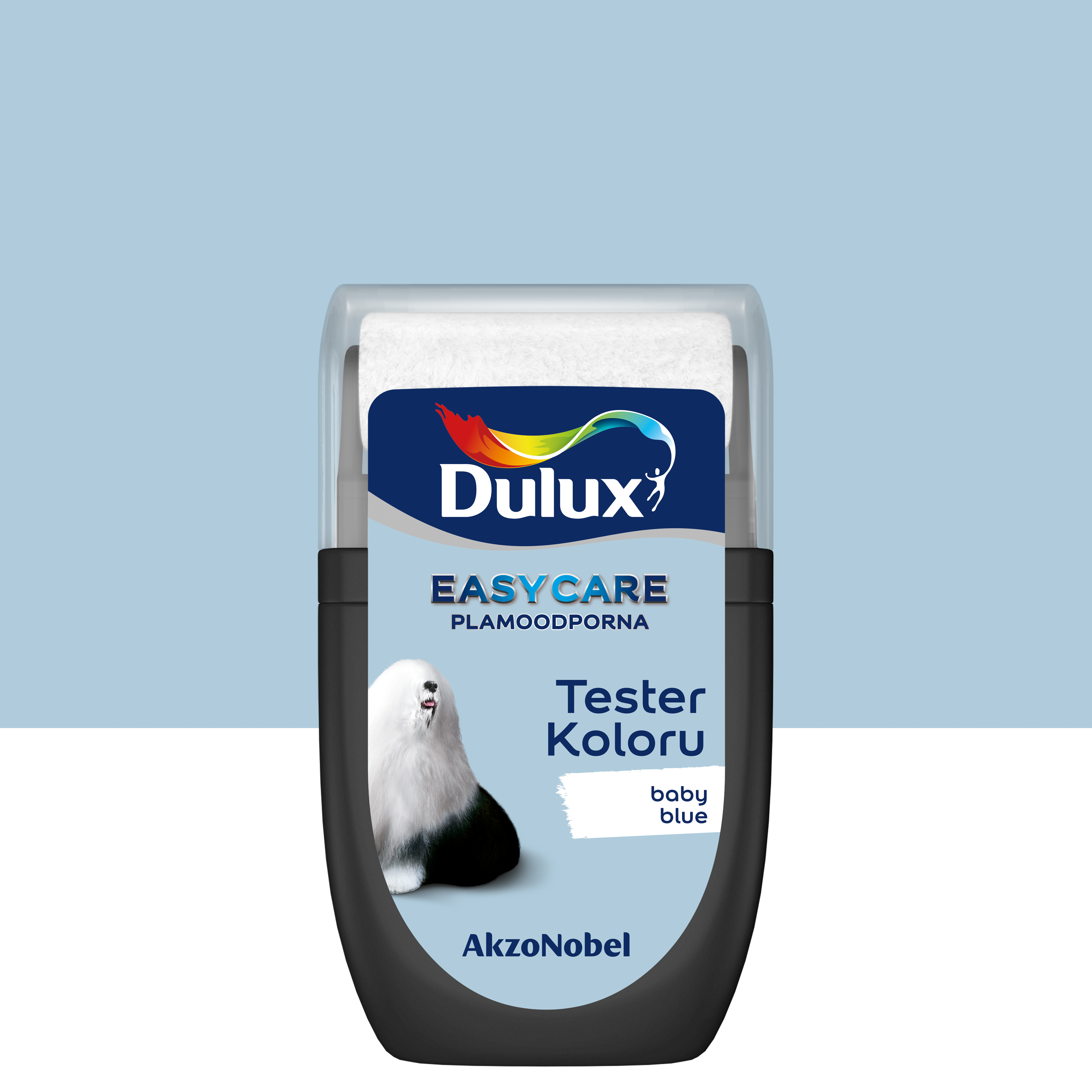 Tester farby Dulux Easycare Baby blue 30 ml - 3
