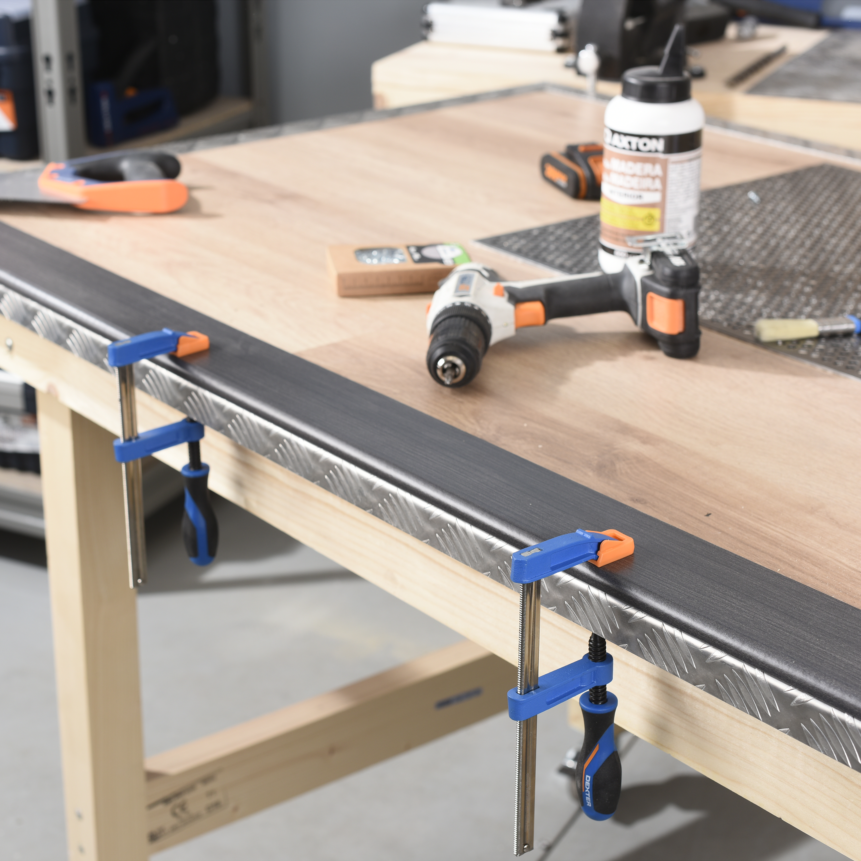 Zestaw ścisków stolarskich Typ F 150 mm 2 szt. Dexter - 3