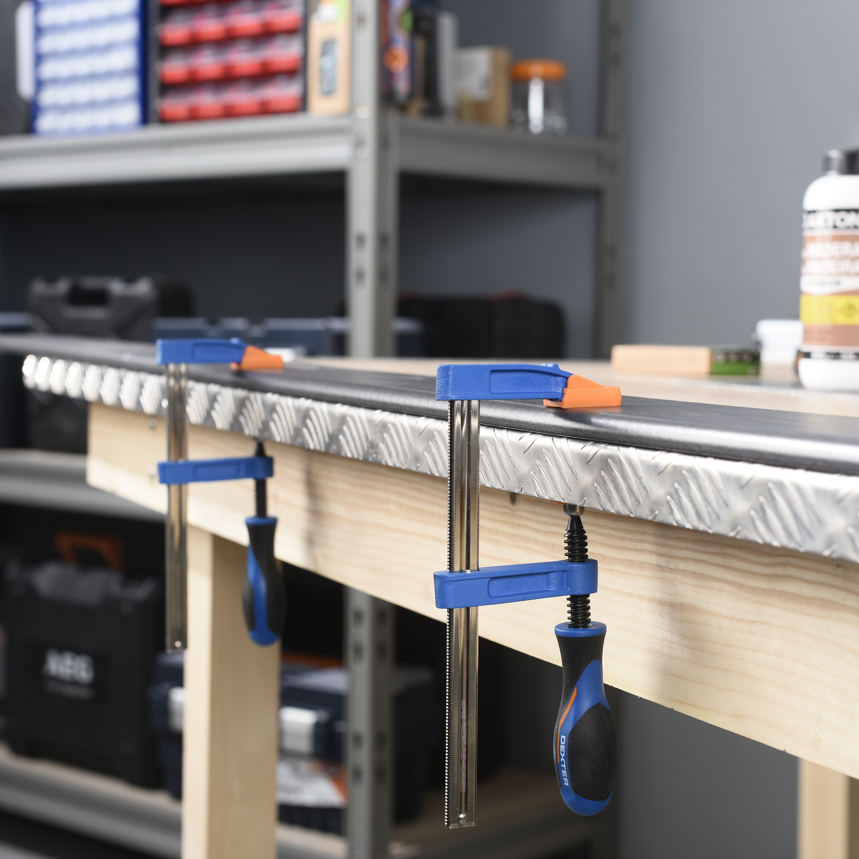 Zestaw ścisków stolarskich Typ F 150 mm 2 szt. Dexter - 4