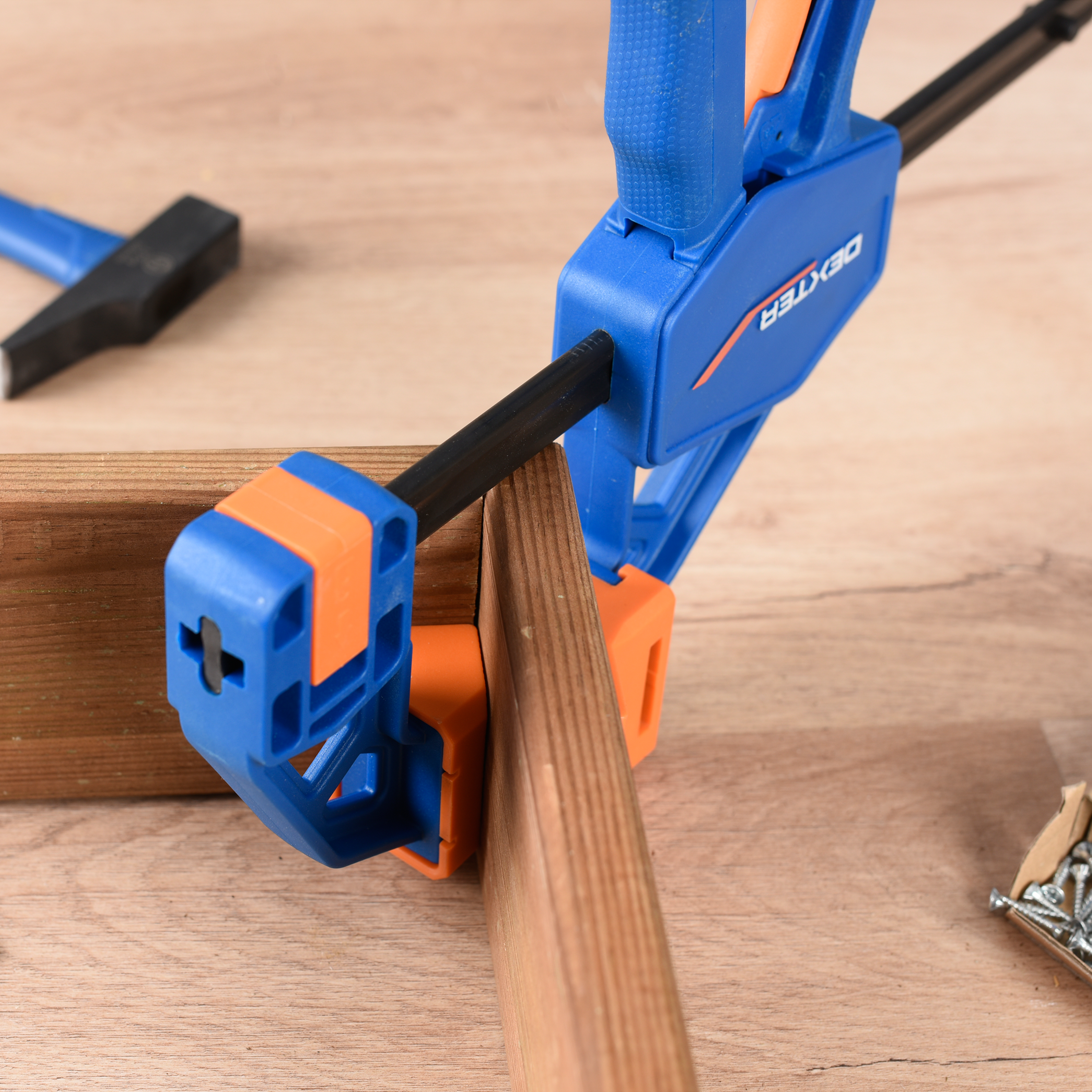 Zestaw ścisków automatycznych 150 mm 2 szt. Dexter - 8