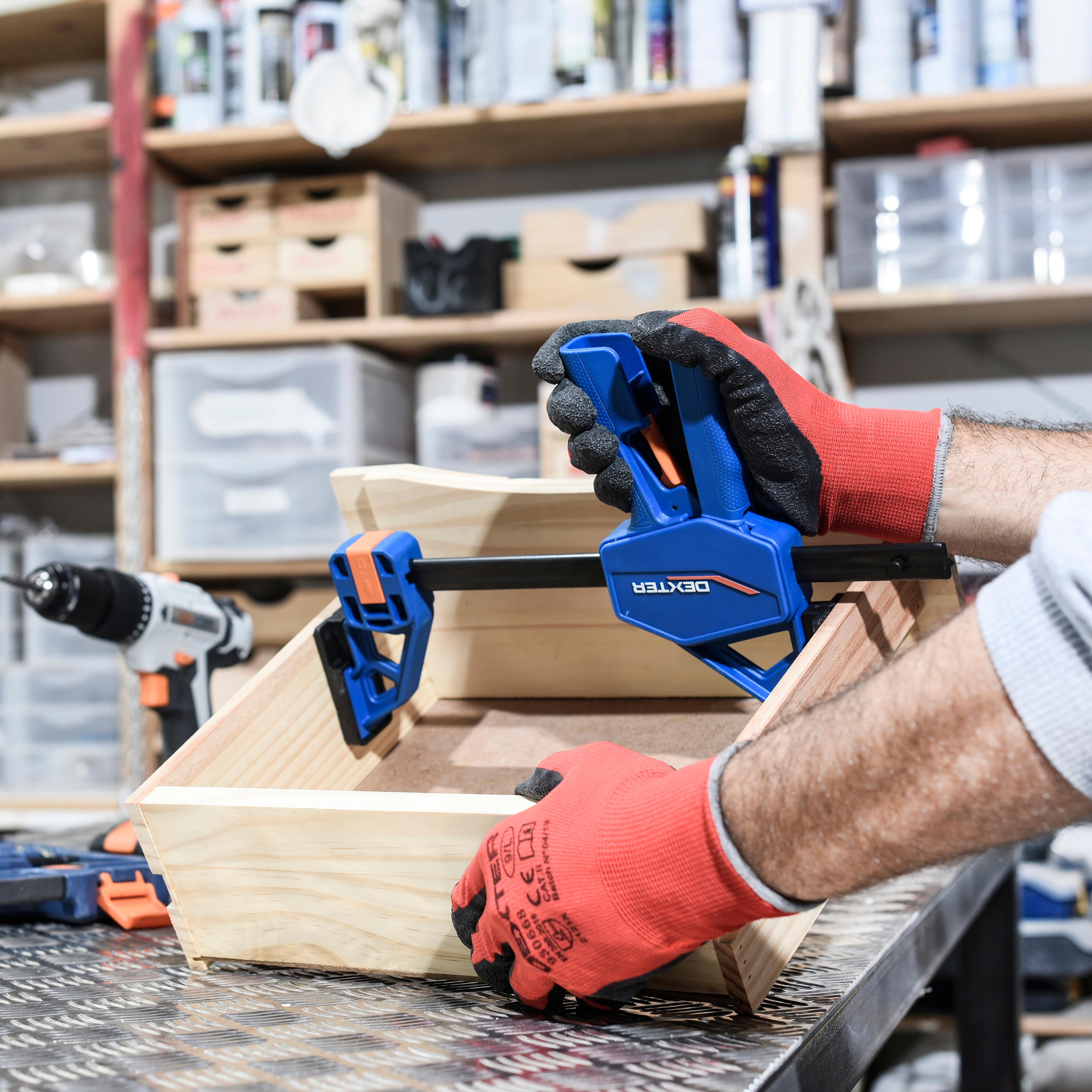 Ścisk automatyczny 150 mm Dexter - 10