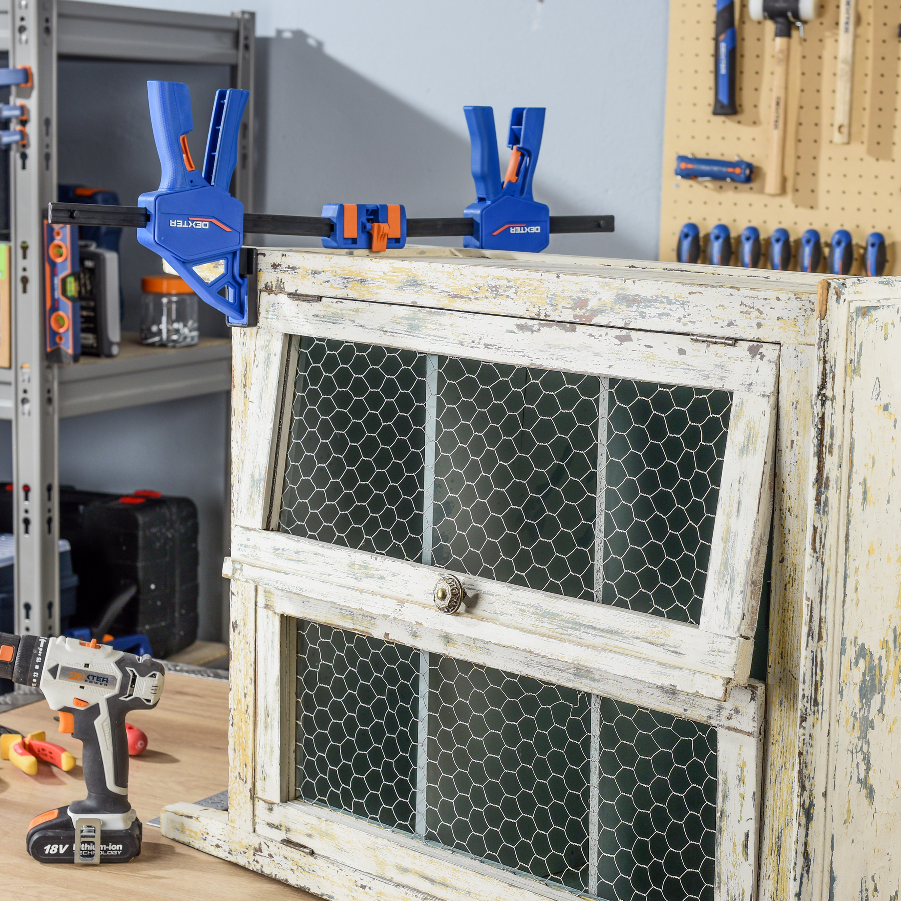 Zestaw ścisków automatycznych 150 mm 2 szt. Dexter - 15