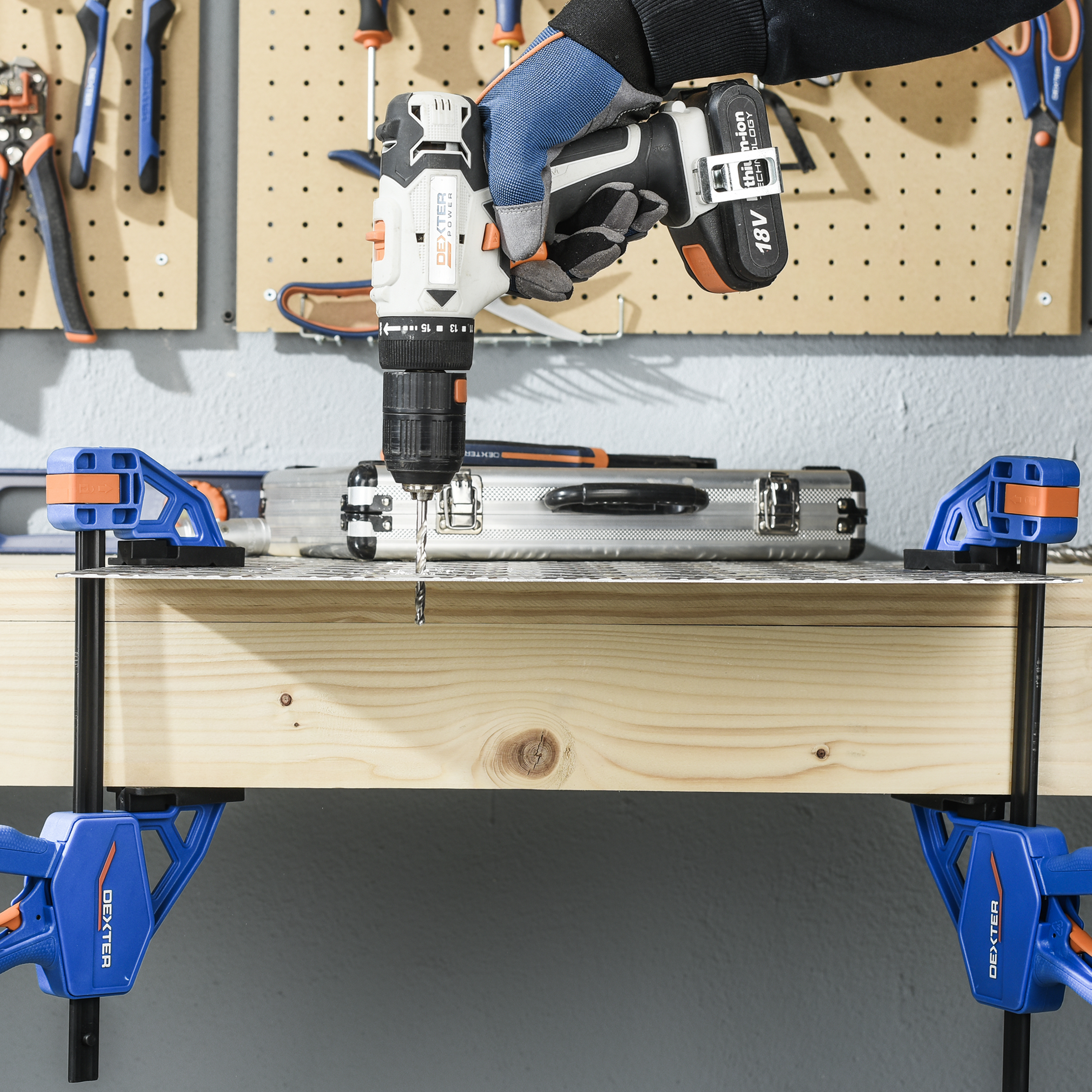 Ścisk automatyczny 150 mm Dexter - 9