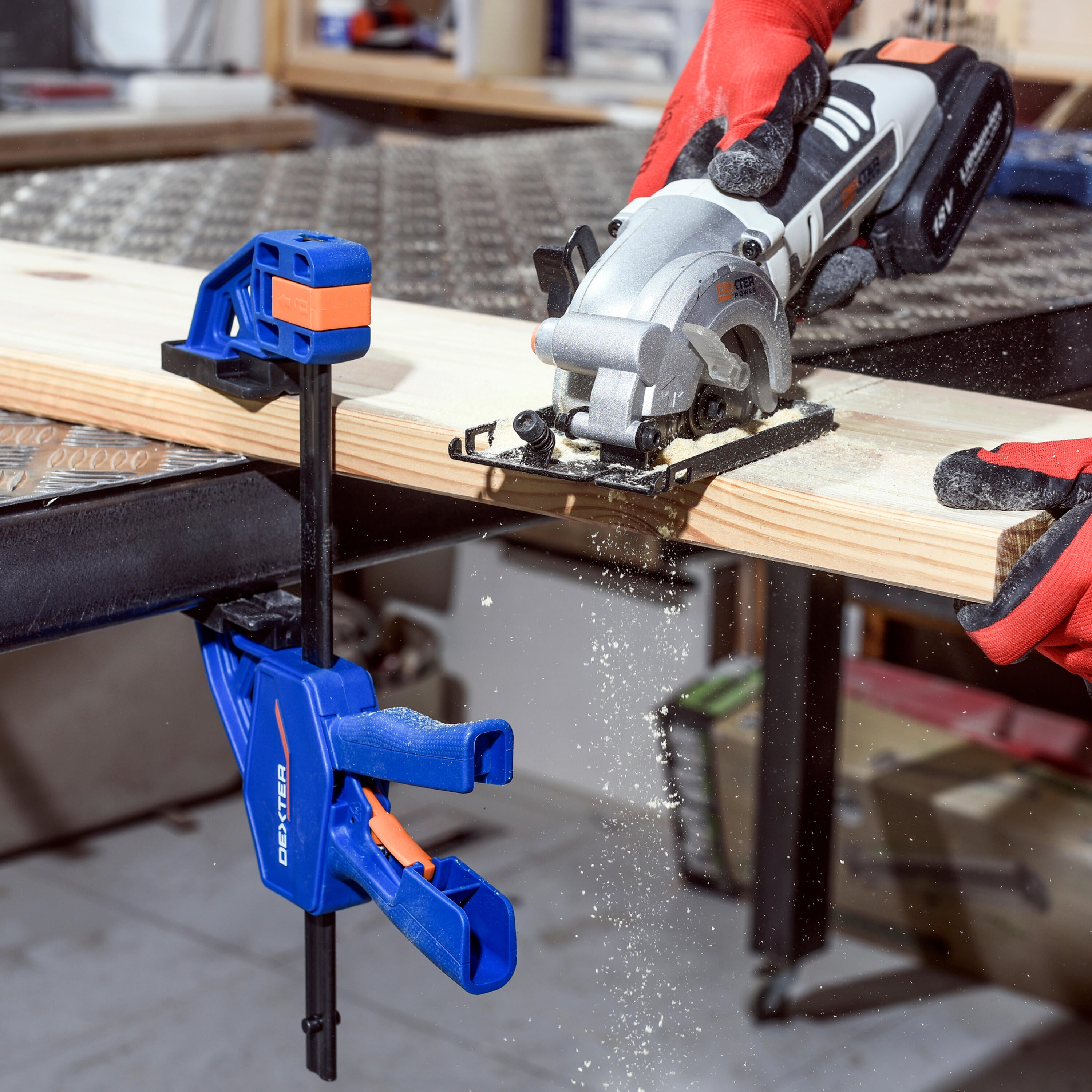 Ścisk automatyczny 150 mm Dexter - 6