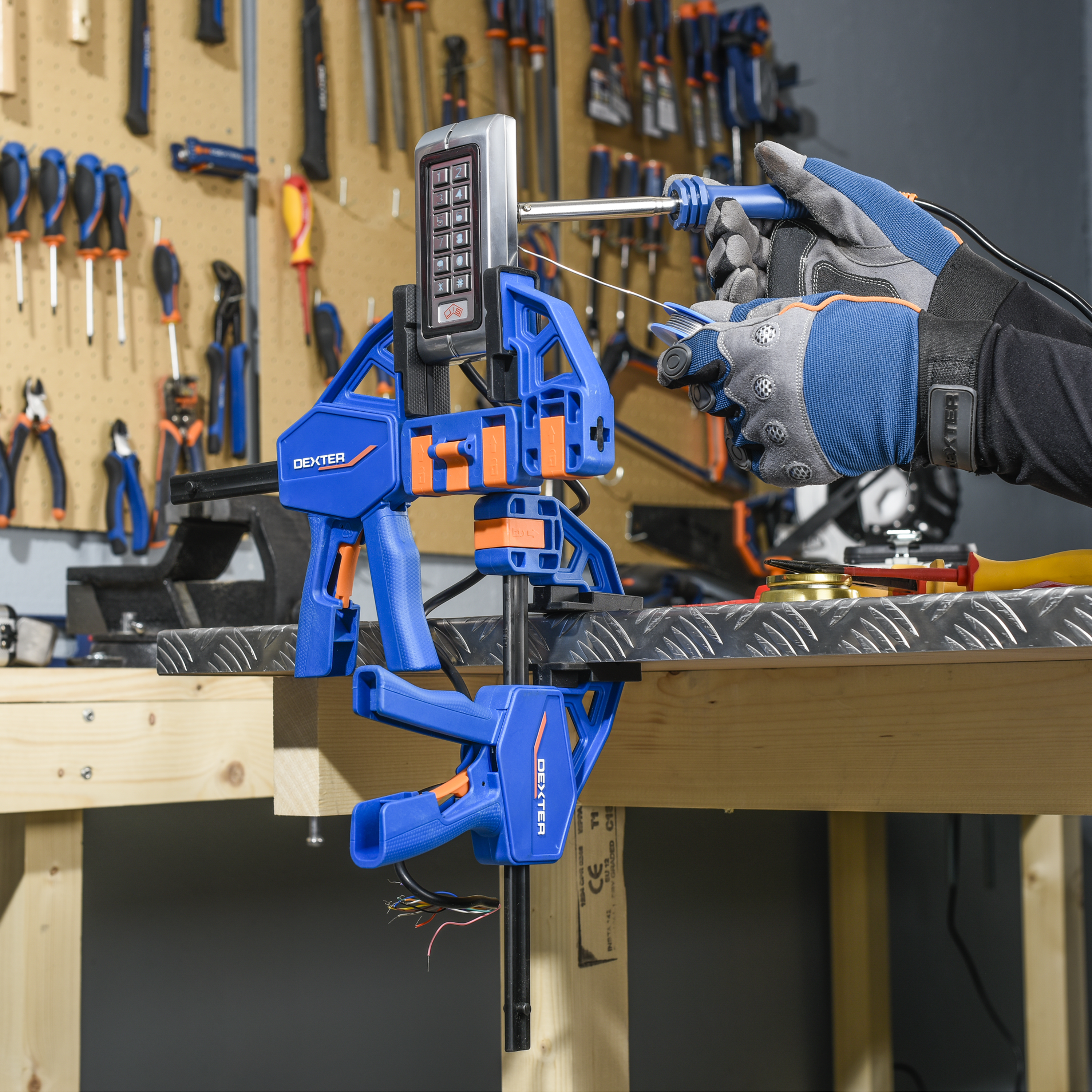 Zestaw ścisków automatycznych 150 mm 2 szt. Dexter - 11