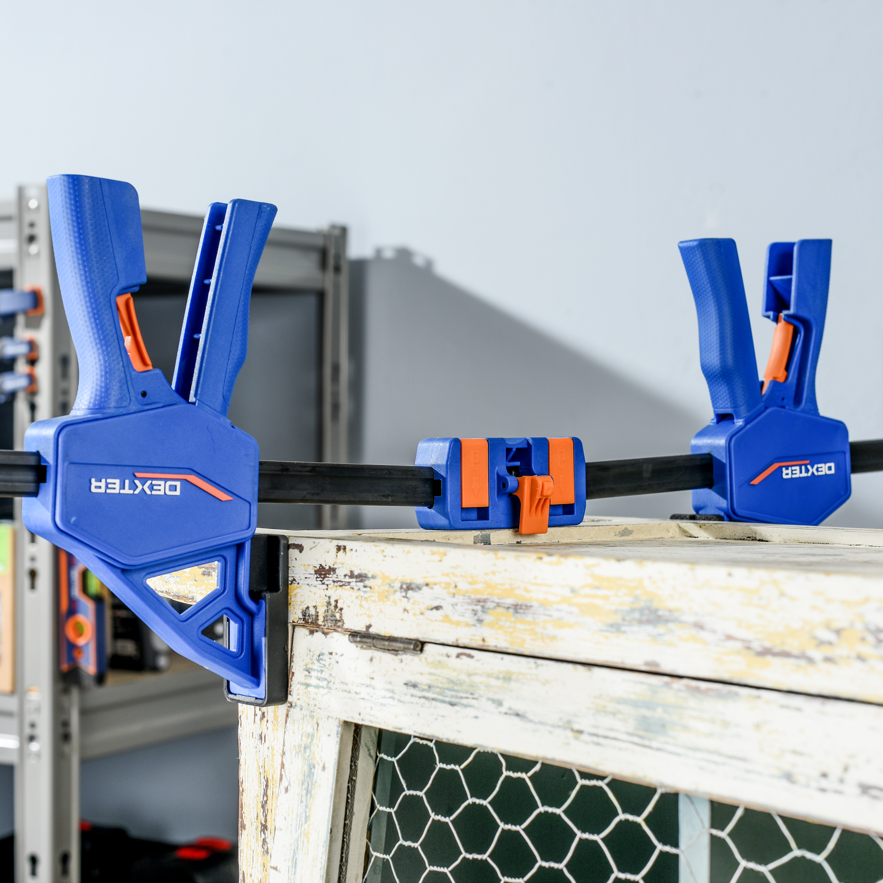 Zestaw ścisków automatycznych 150 mm 2 szt. Dexter - 12