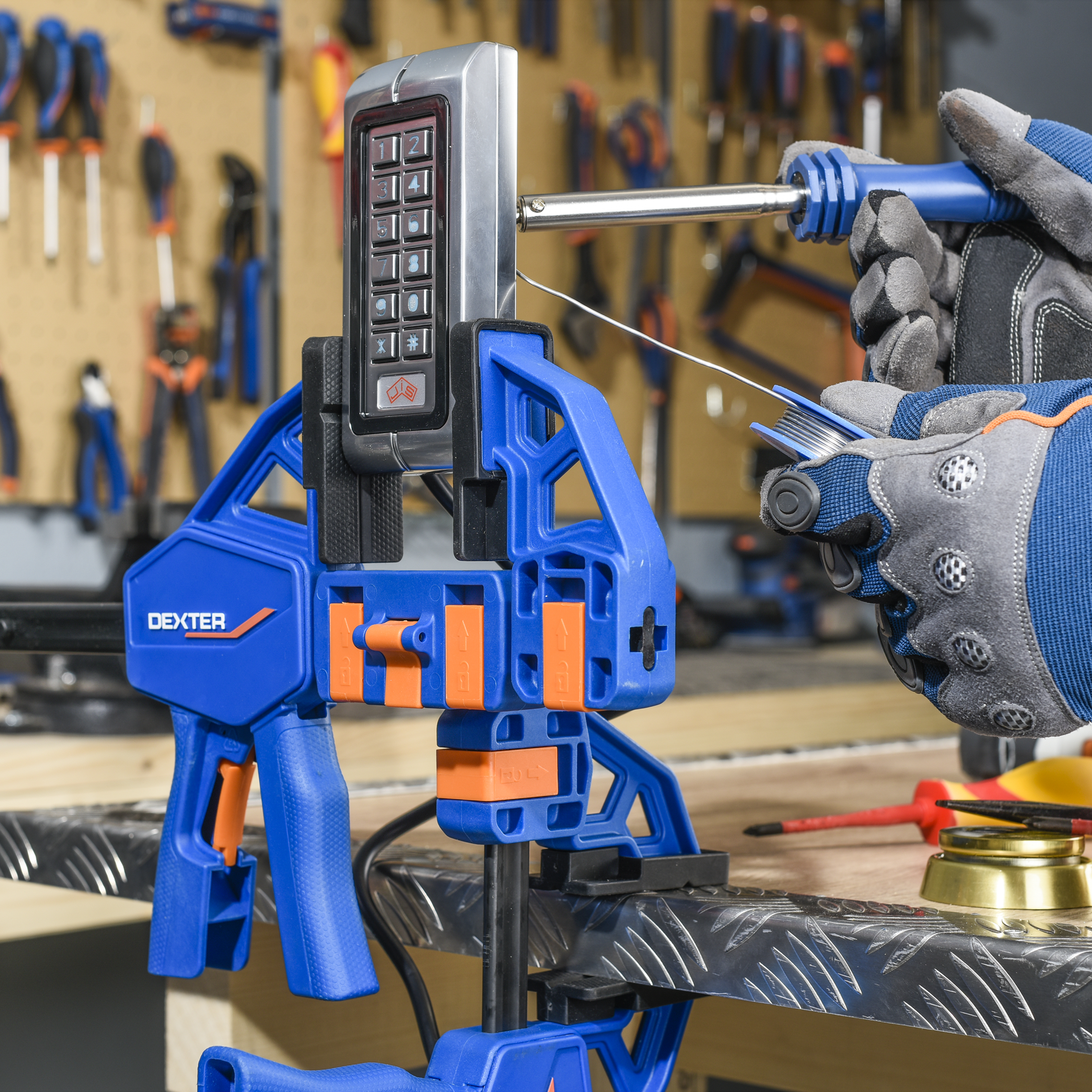 Zestaw ścisków automatycznych 150 mm 2 szt. Dexter - 2