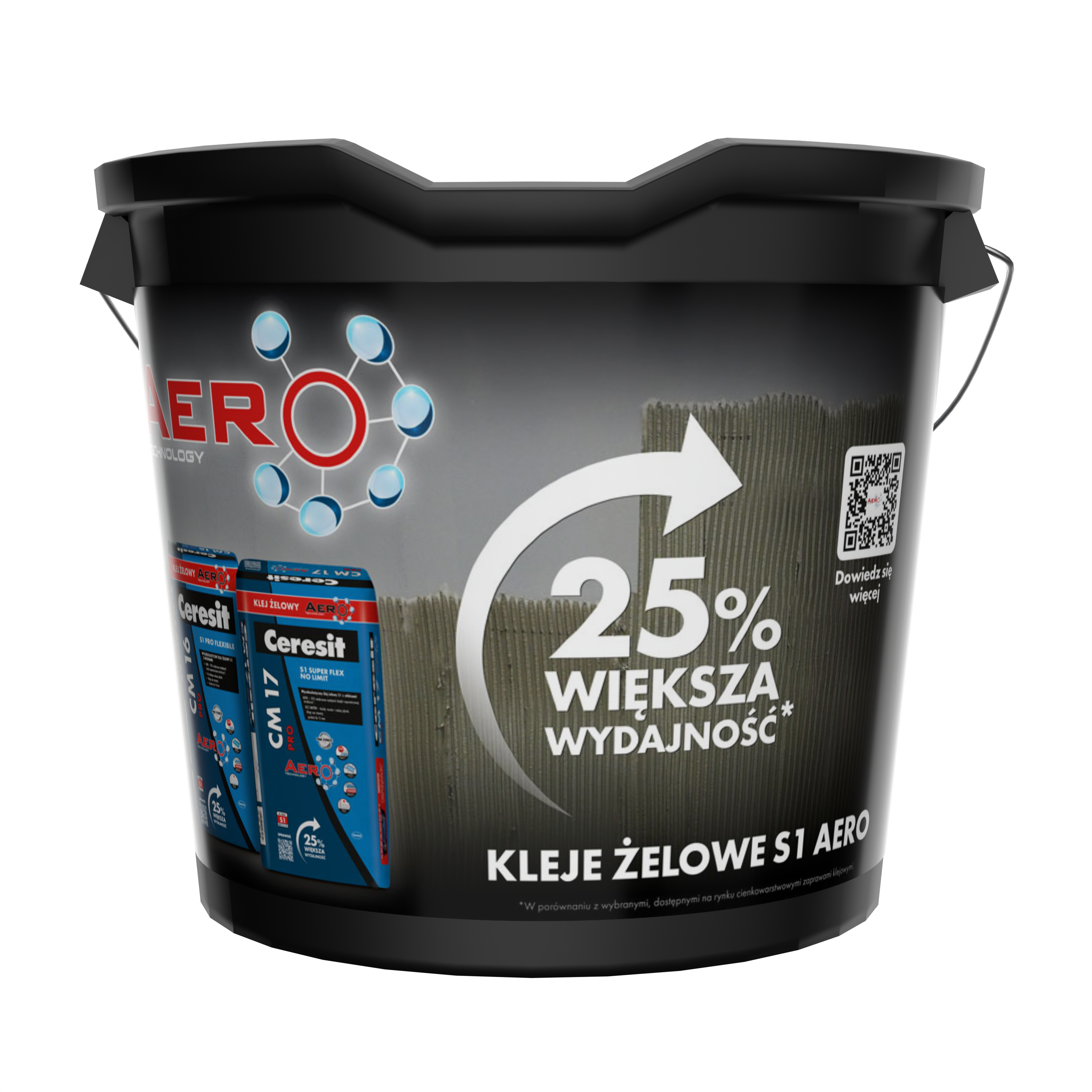 Wiaderko do gipsu 27 l Ceresit