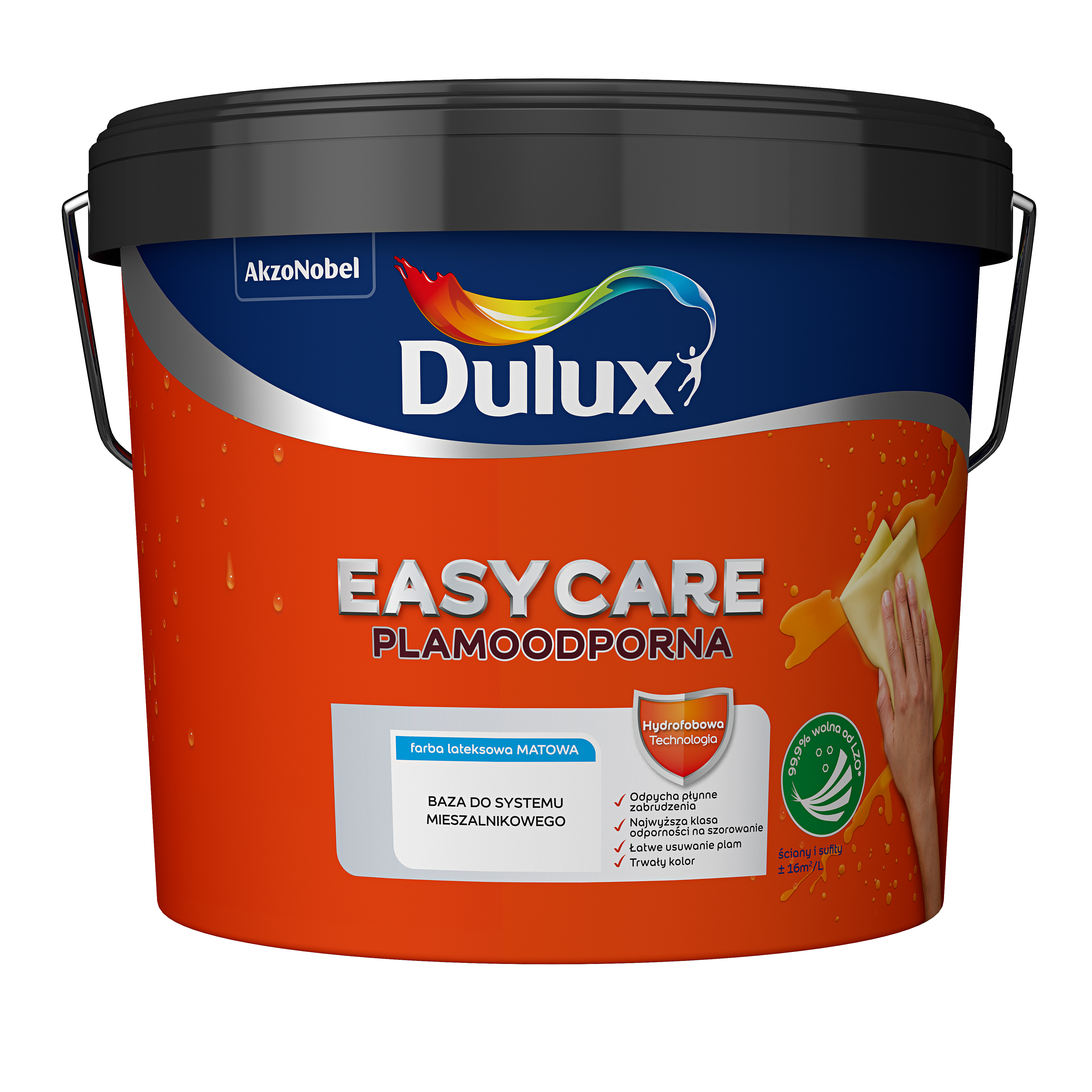 Farba Dulux Easycare 2.18 l transparentna mat
