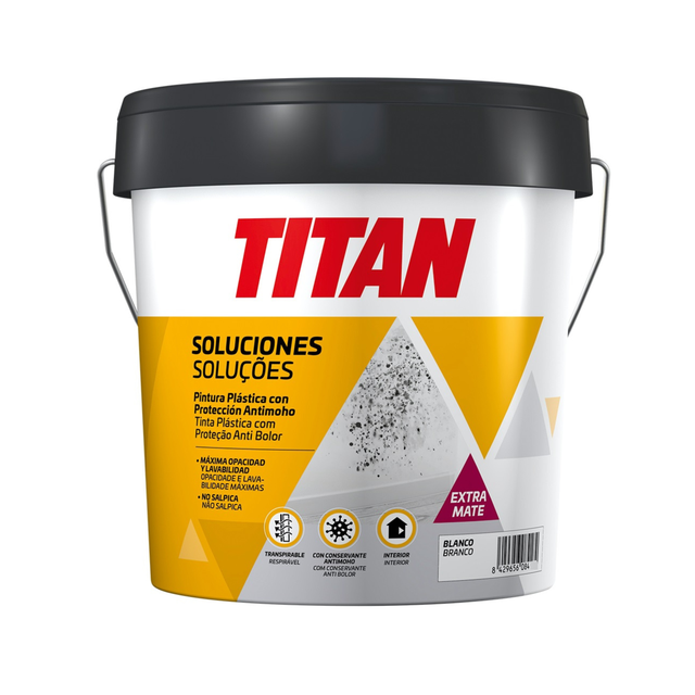 Tinta protetora antimofo Titan 10L branco