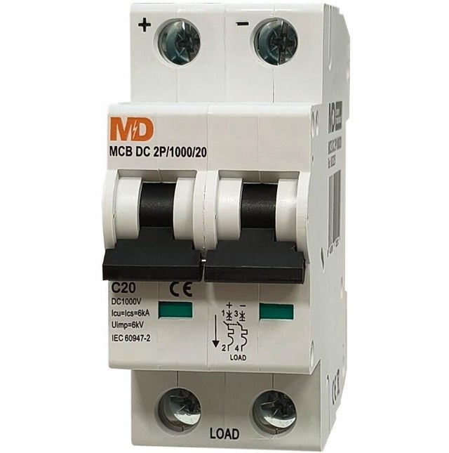 AUTOMATICO 2P 20A 1000VDC