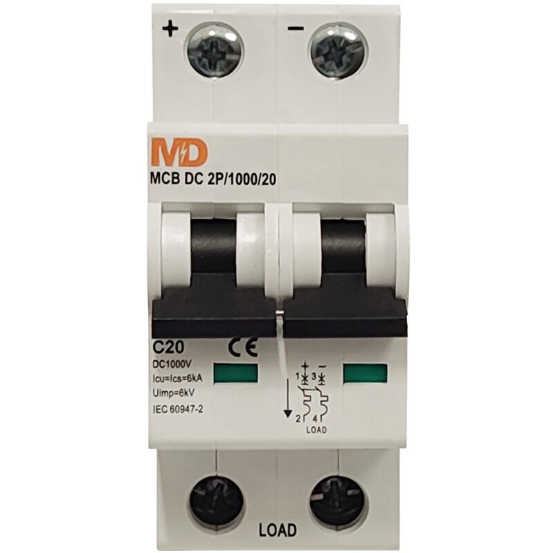 AUTOMATICO 2P 20A 1000VDC - 2