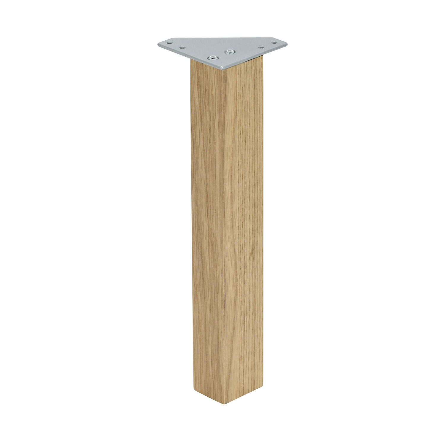 Pied de meuble de salle de bains (modulable) effet chêne Sylva - 4
