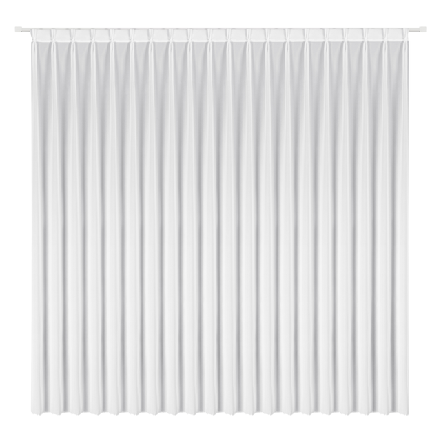 Firana z flexami Ruby biała 230 x 270 cm na taśmie