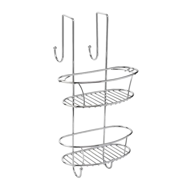 Leroymerlin Organizer per doccia per parete doccia Spider cromo