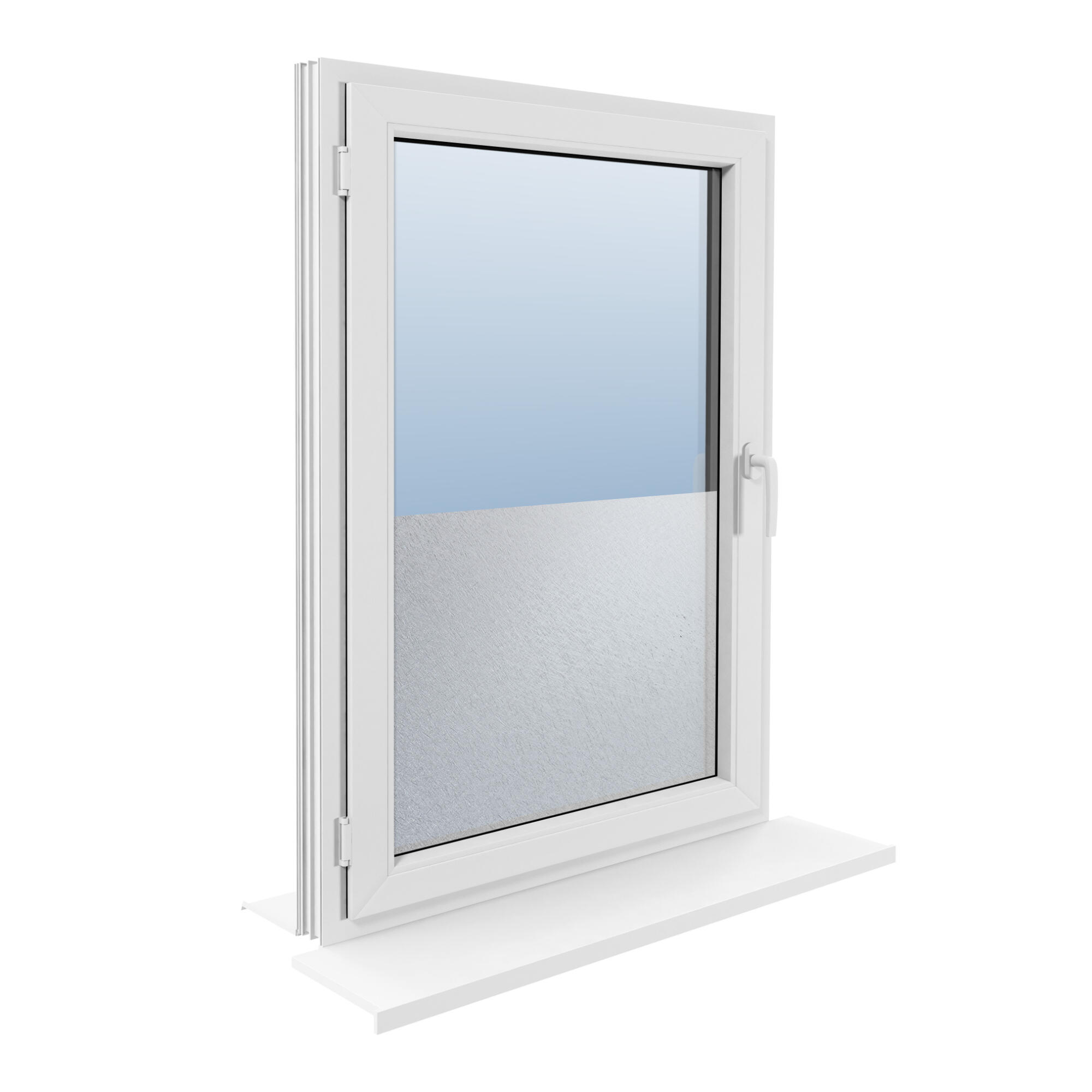 Folie statica SF15, 60 x 150 cm, efect bruma