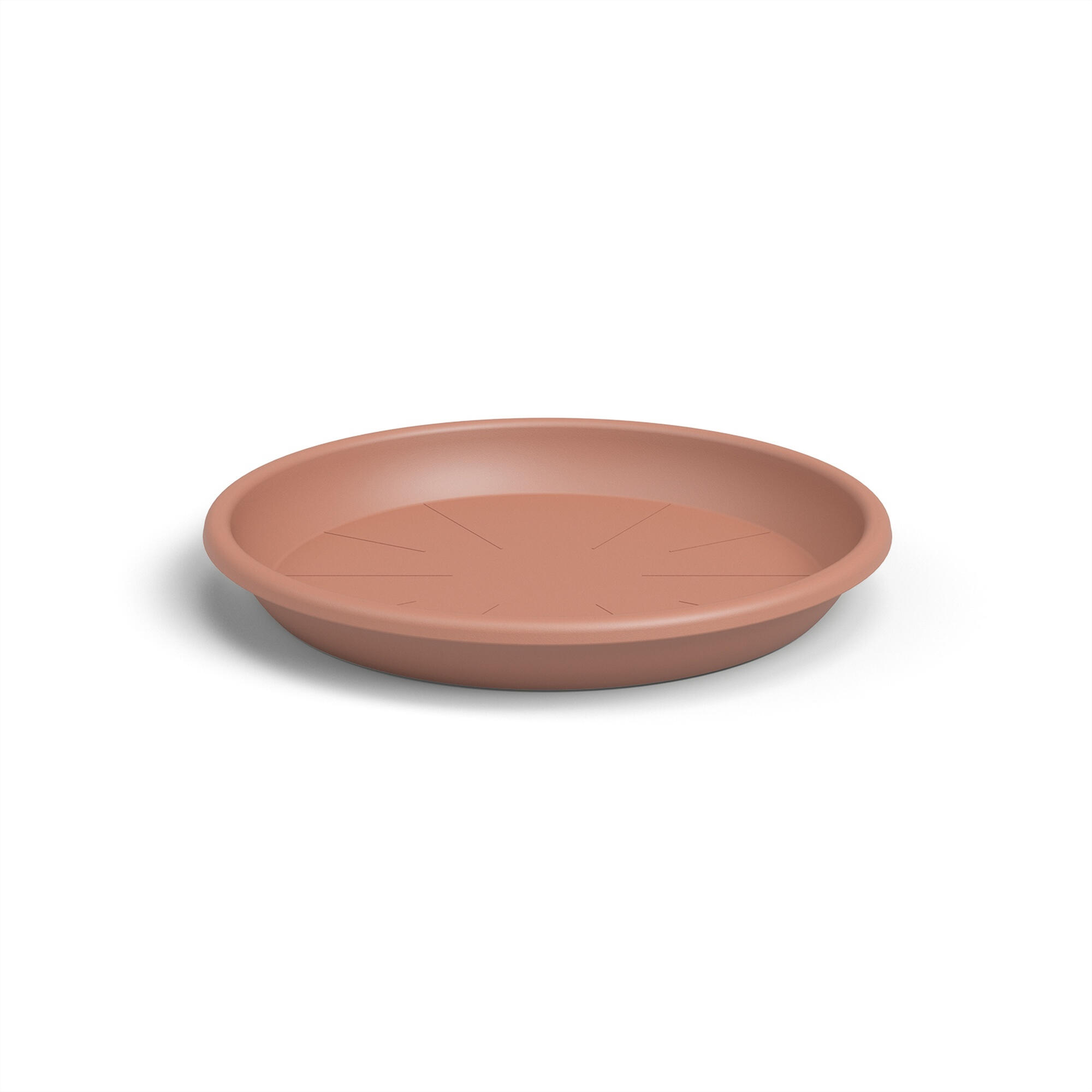Farfurie ghiveci, polipropilena, Ø 26 cm, maro Terra cotta