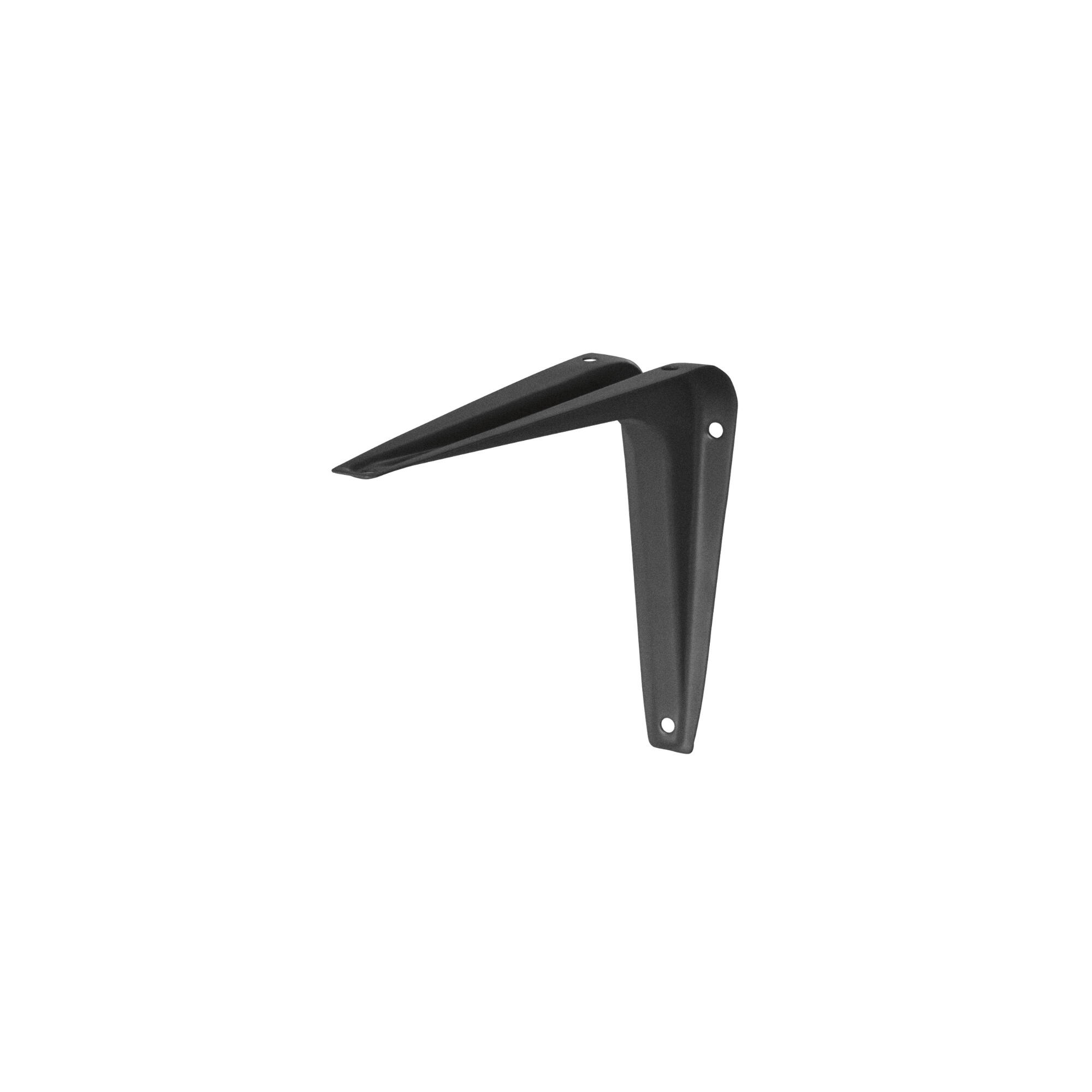 Consola raft, 140 x 110 mm, negru