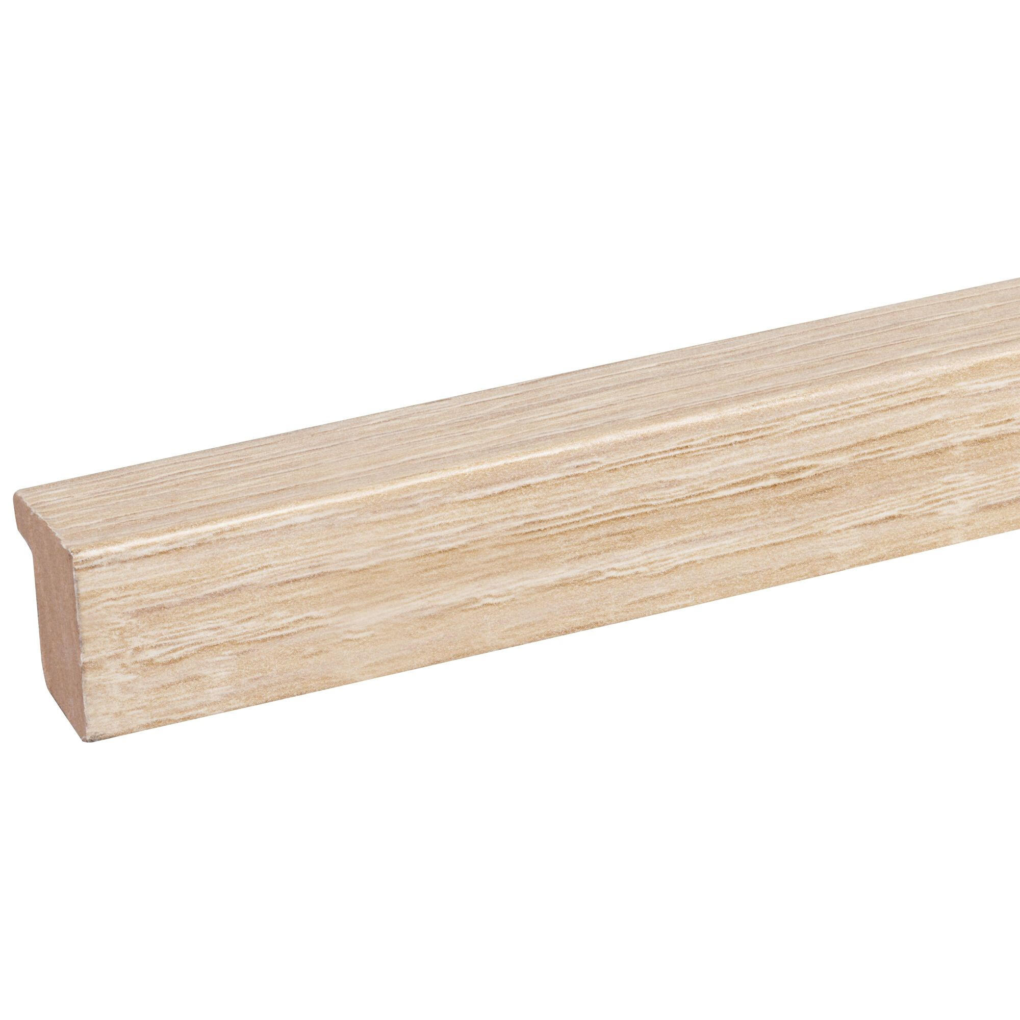 Element inchidere panou riflaj, 2600 x 20 x 12 mm, stejar deschis