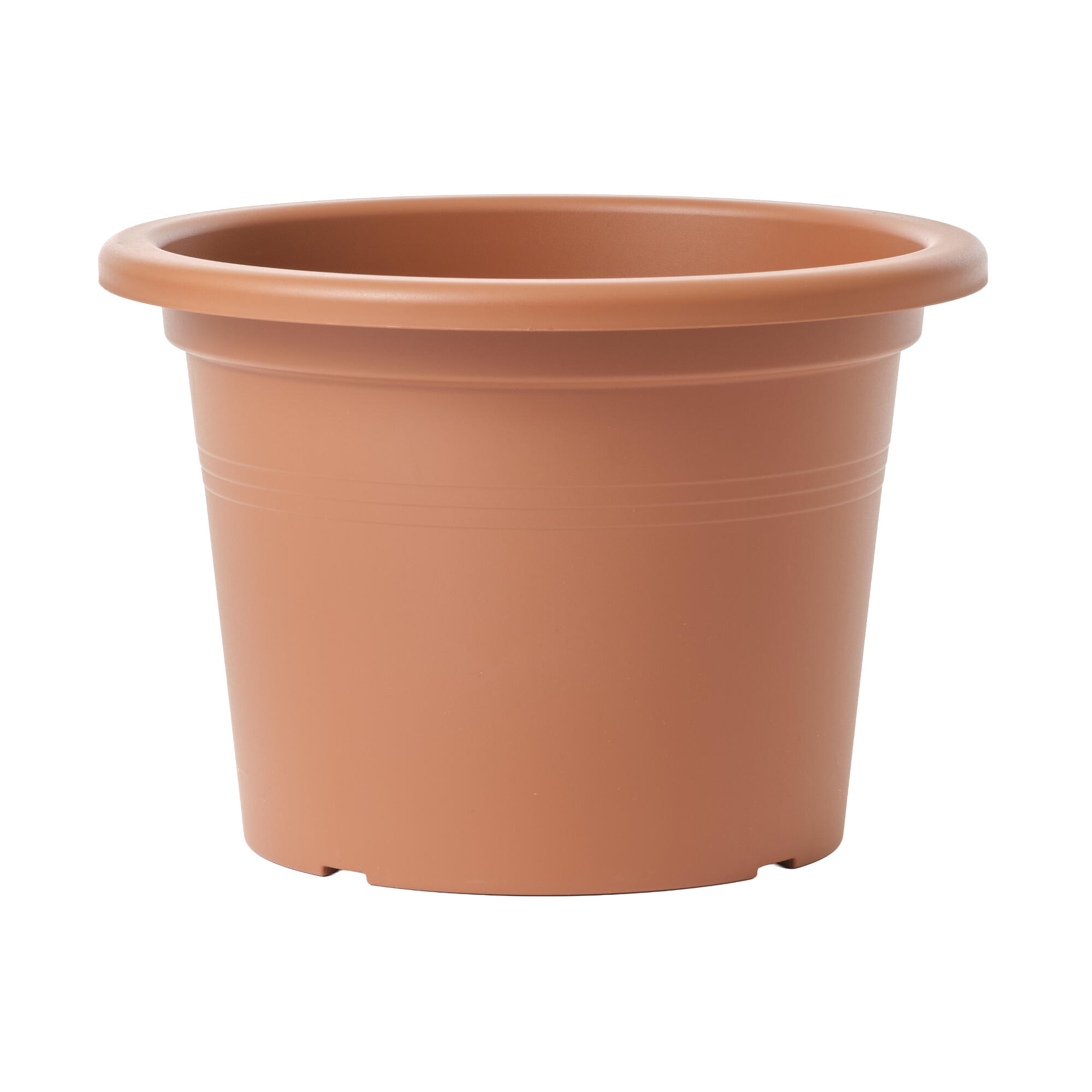 Ghiveci flori, polipropilena, Ø 40 cm, maro Terra cotta