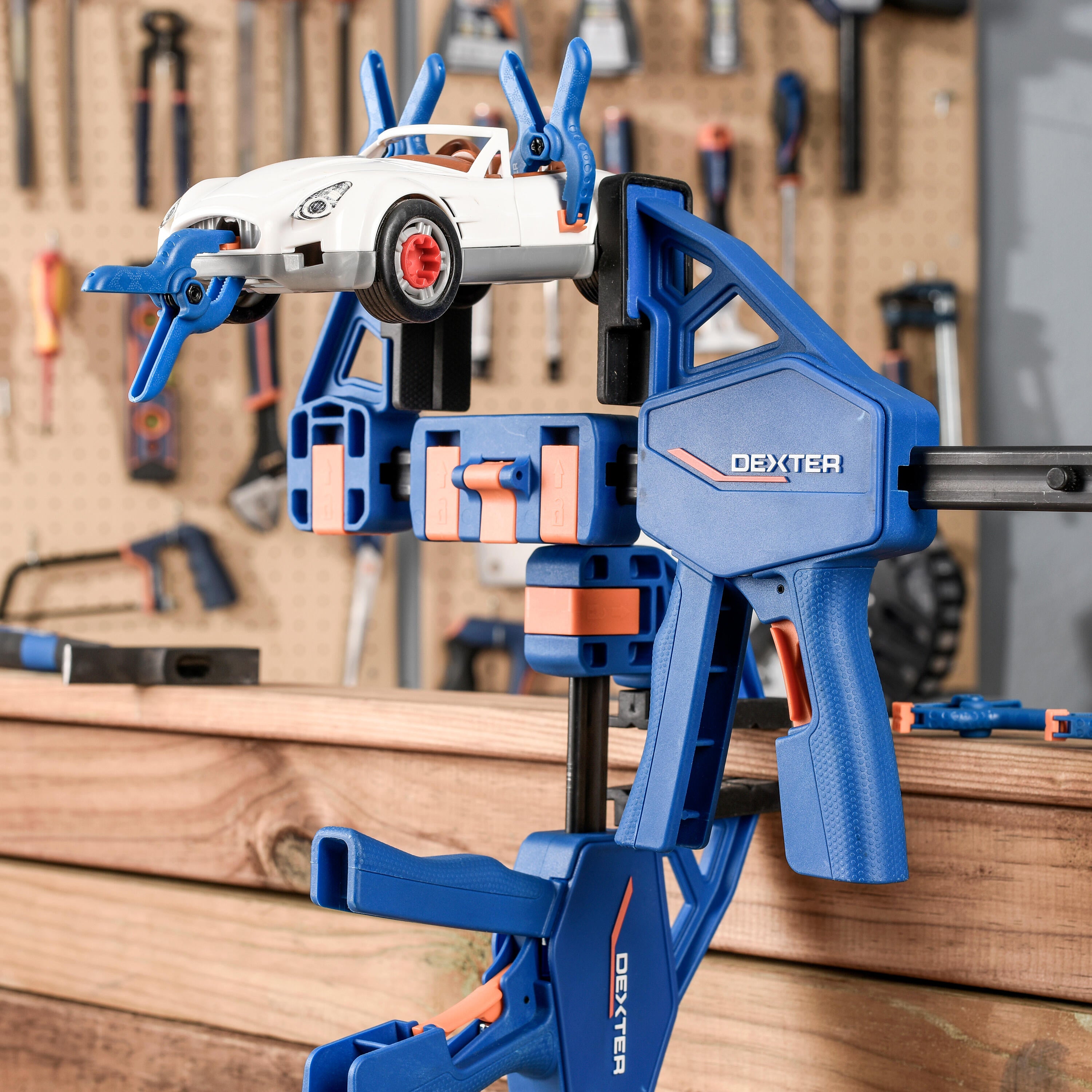 Zestaw ścisków automatycznych 150 mm 2 szt. Dexter - 6