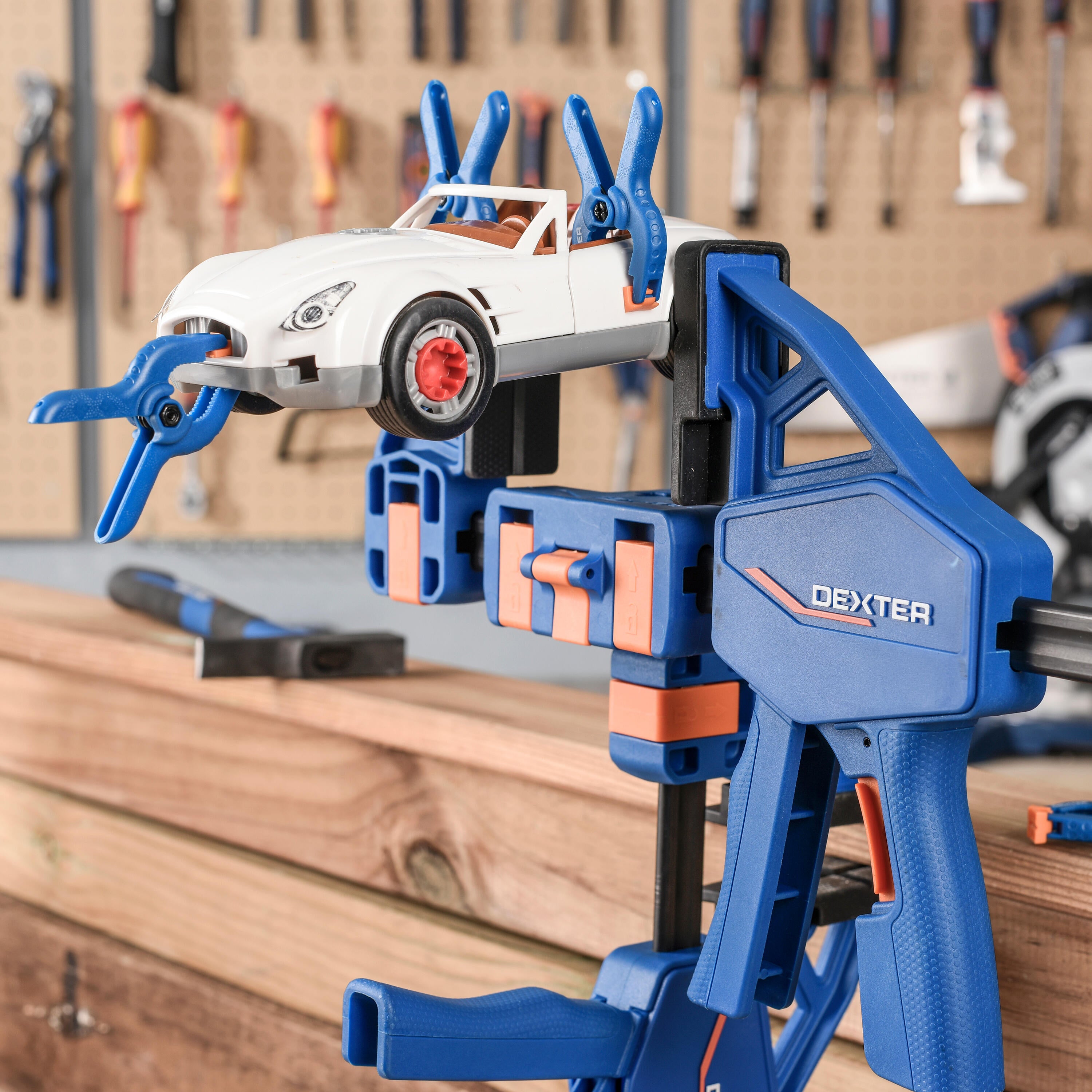 Zestaw ścisków automatycznych 150 mm 2 szt. Dexter - 9