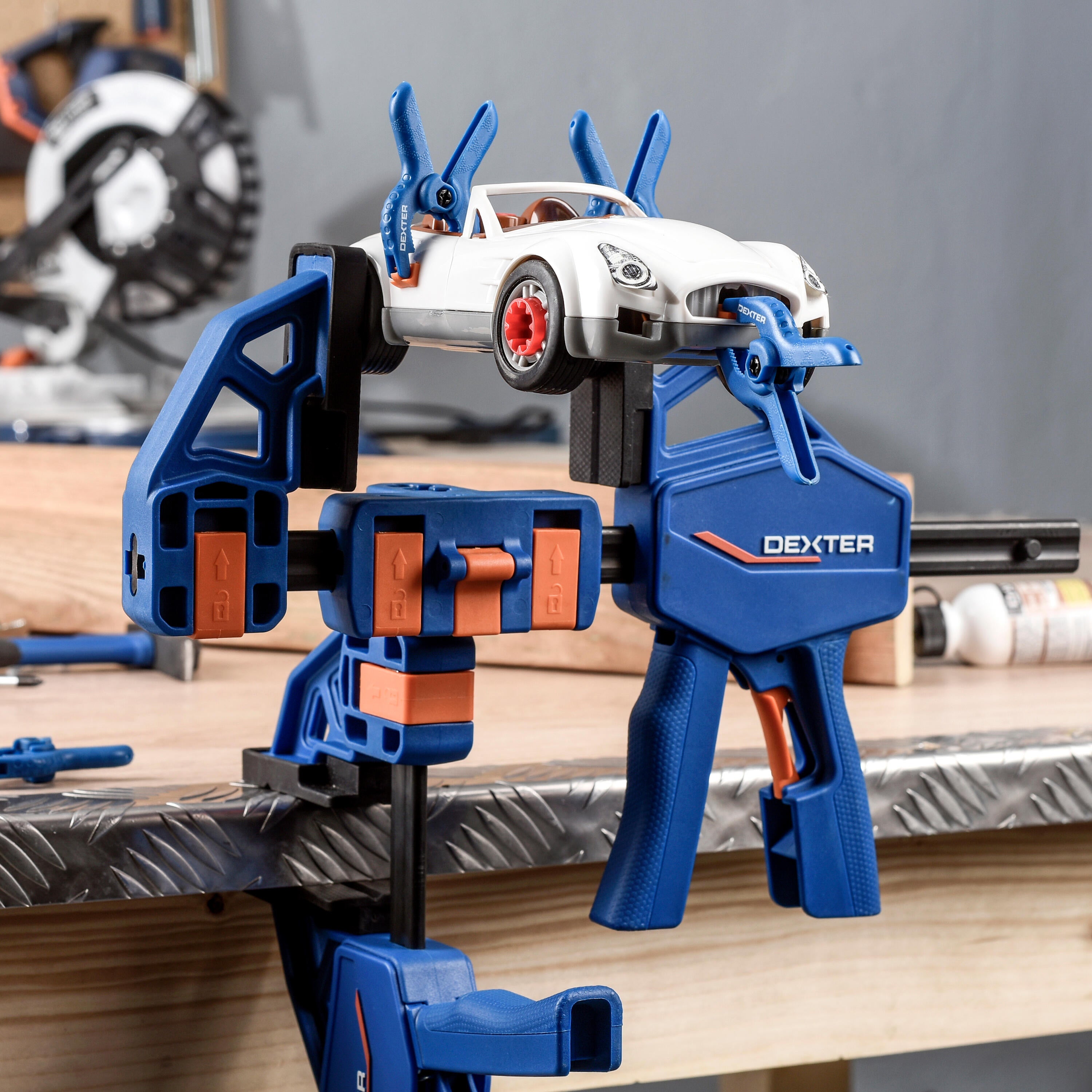 Zestaw ścisków automatycznych 150 mm 2 szt. Dexter - 13