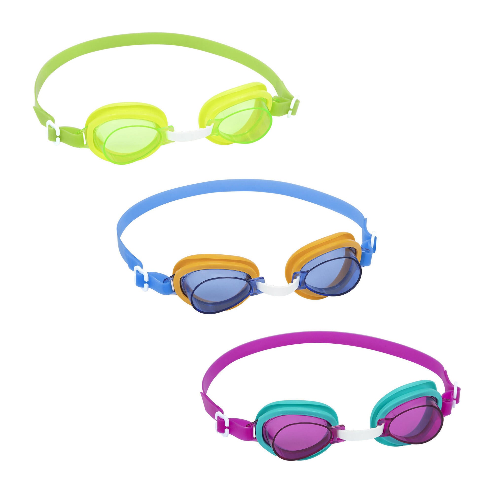 Ochelari de inot pentru copii, Bestway, +3 ani, diverse culori