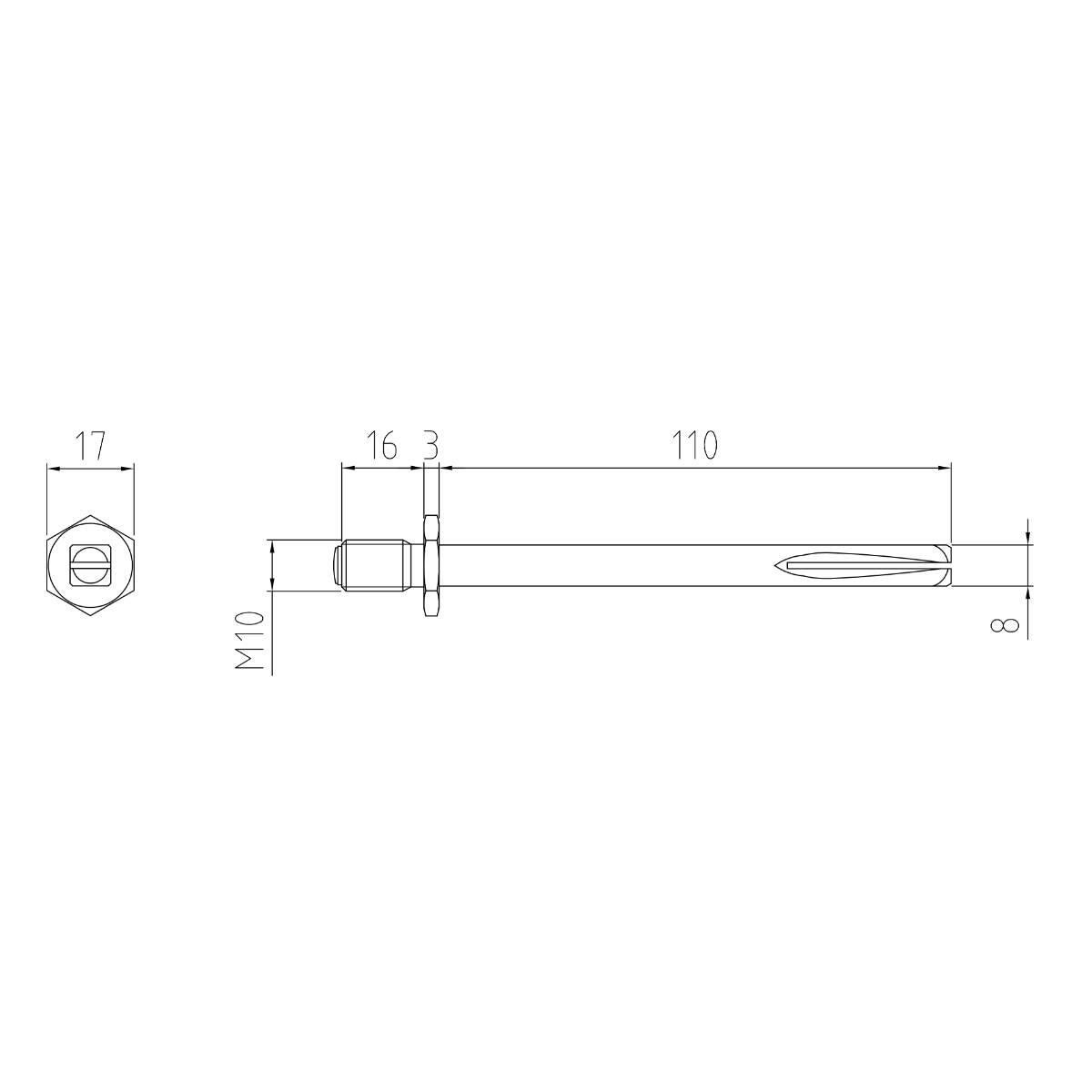 Quadro in ferro, L 11 cm - 3
