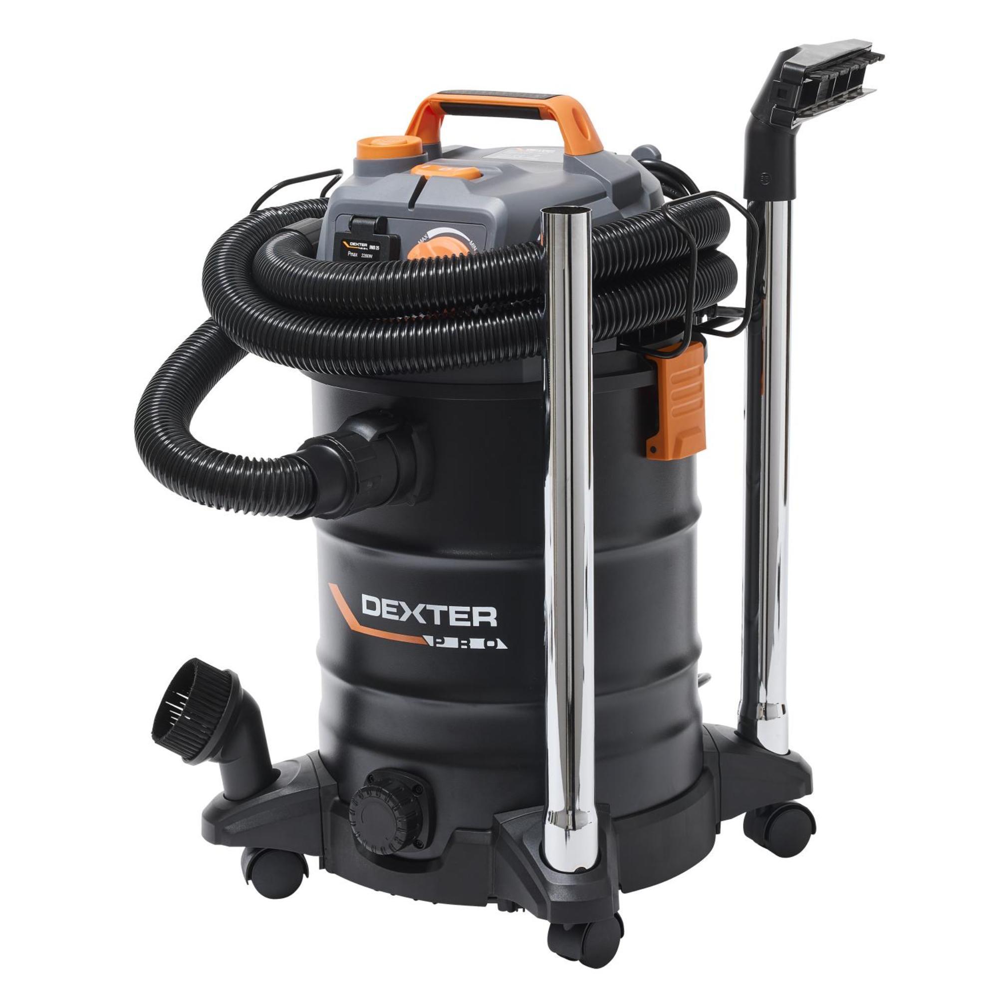Aspirator umed/uscat Dexter Pro, 1400 W, rezervor 25 L | Leroy Merlin