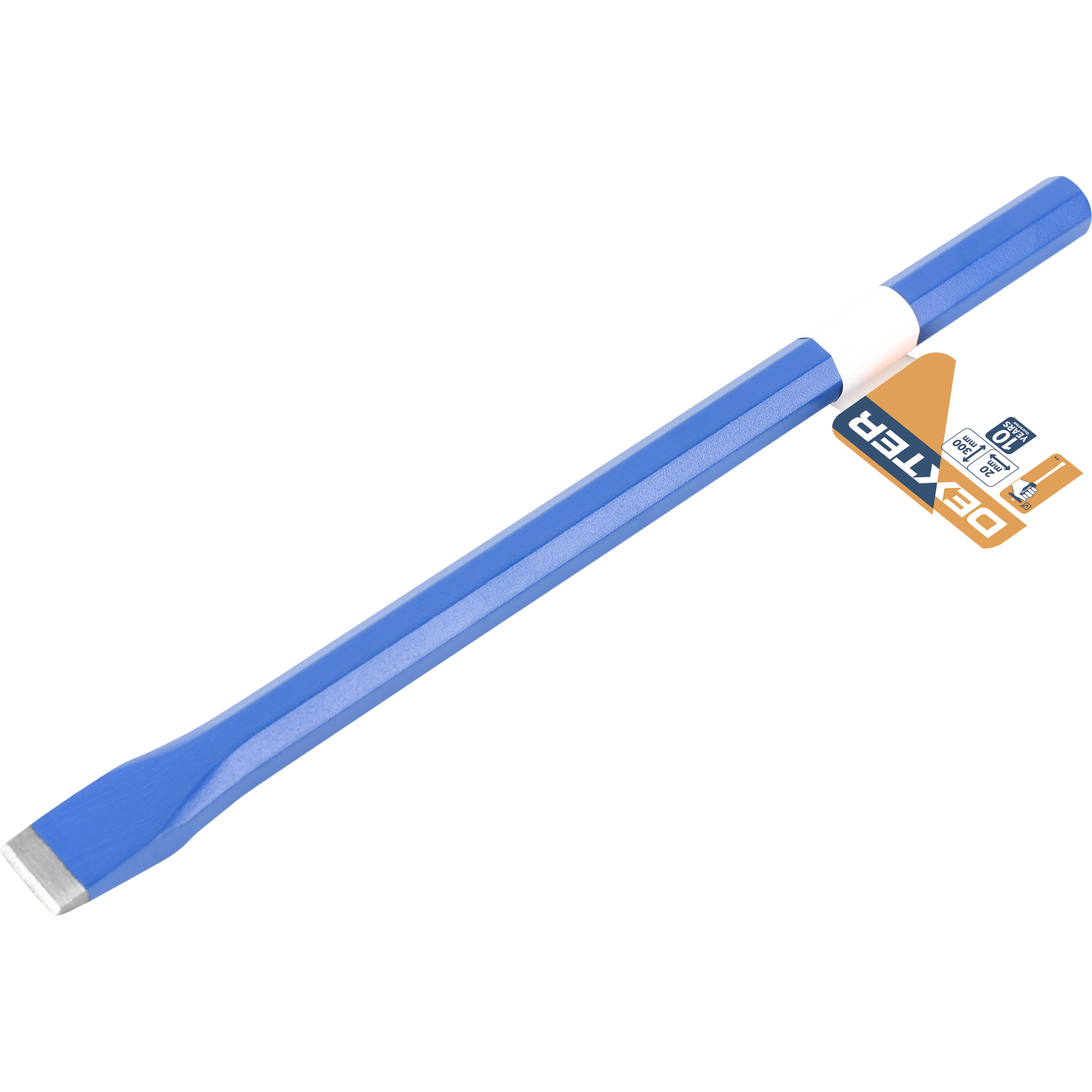 Ciseau de maçon DEXTER en acier, L.30 cm - 6