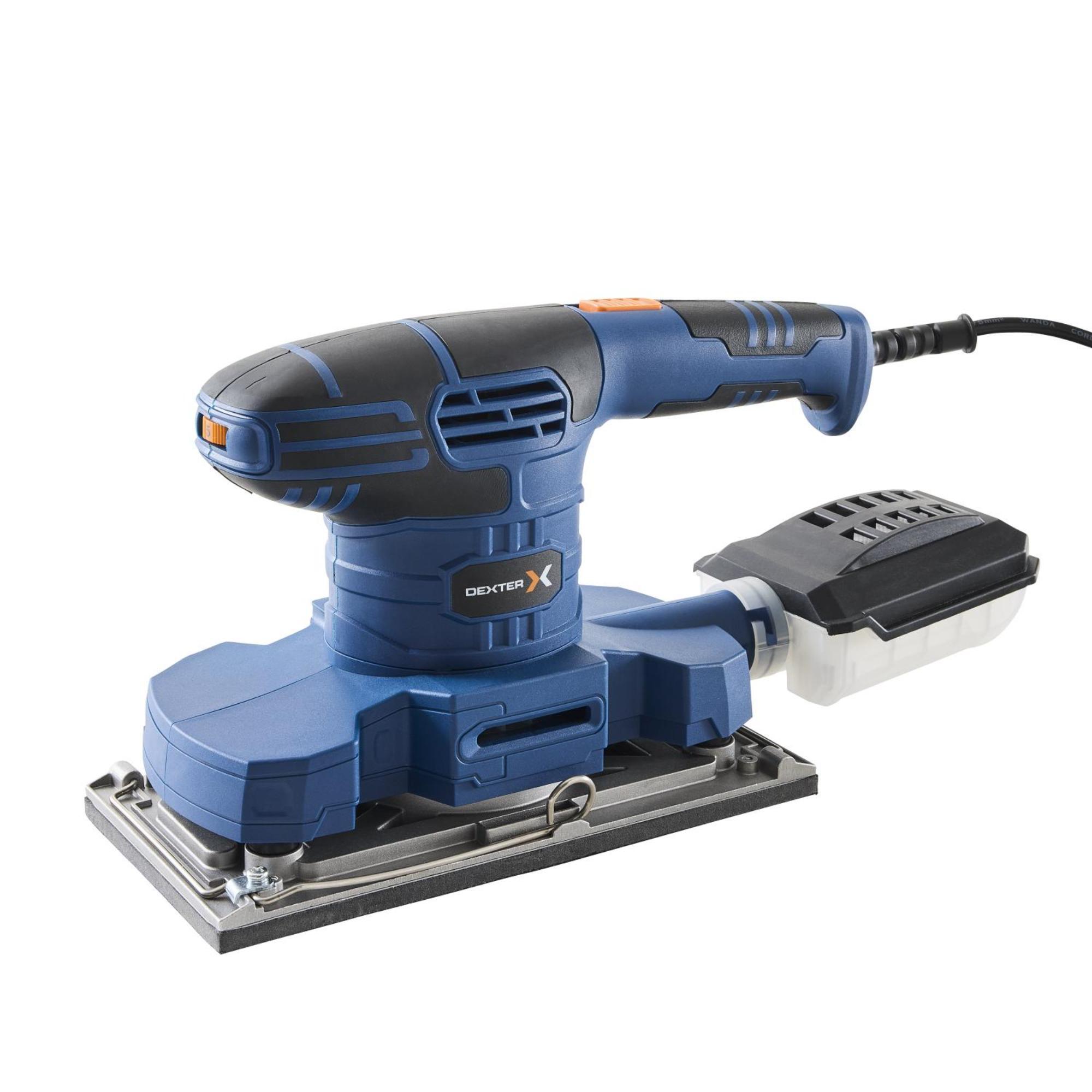 Slefuitor cu vibratii Dexter, 330 W, 115 x 230/280 mm | Leroy Merlin