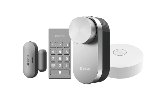 Kit serrure connectée avec clavier EZVIZ DL01 R20 HUB