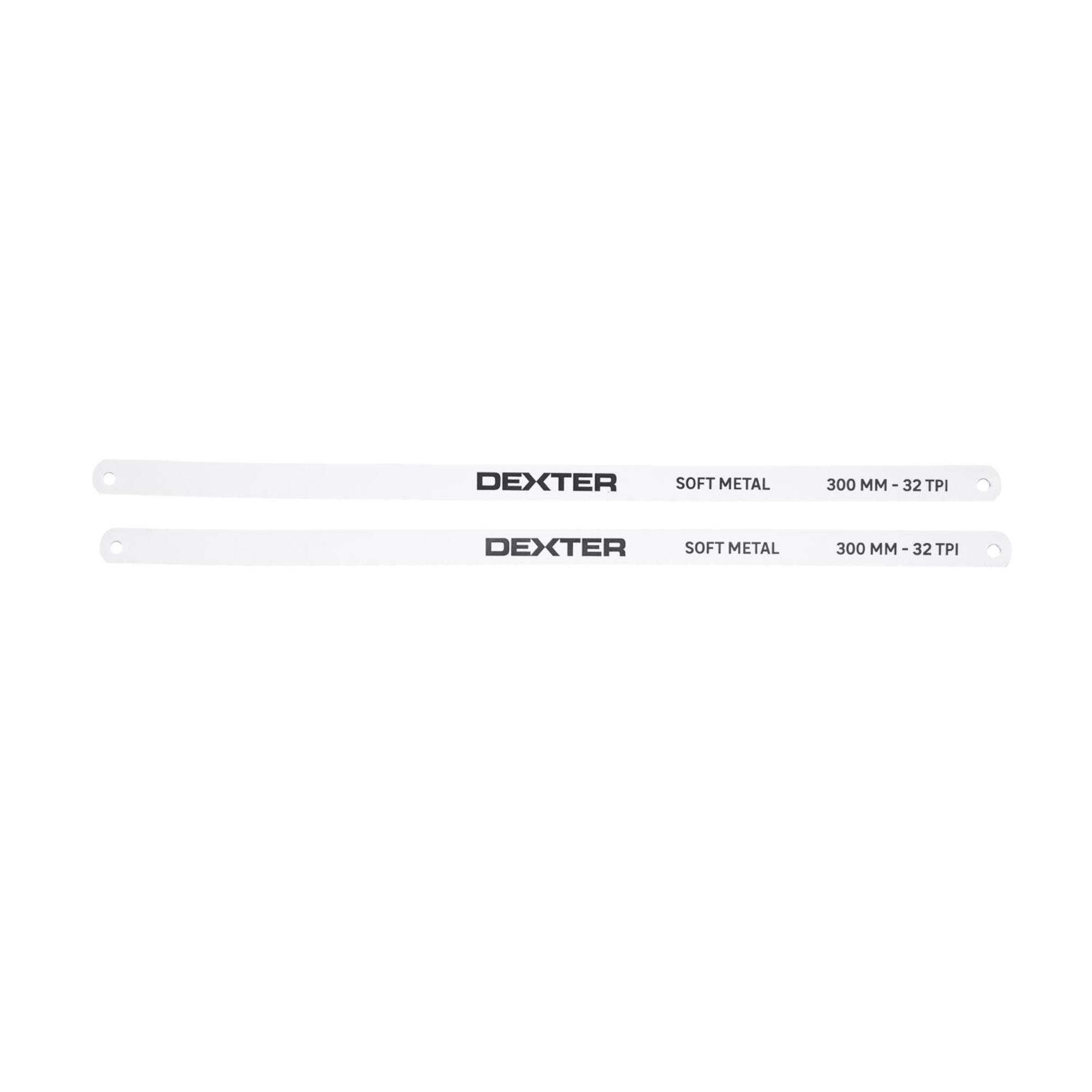 Panze fierastrau, Dexter, pentru metale neferoase/plastic, 32 dinti, 300 mm (set 2 buc)