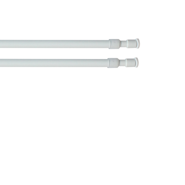 Barre de vitrage sans perçage Round, L.30 - 50 cm, diam.9 mm, INSPIRE