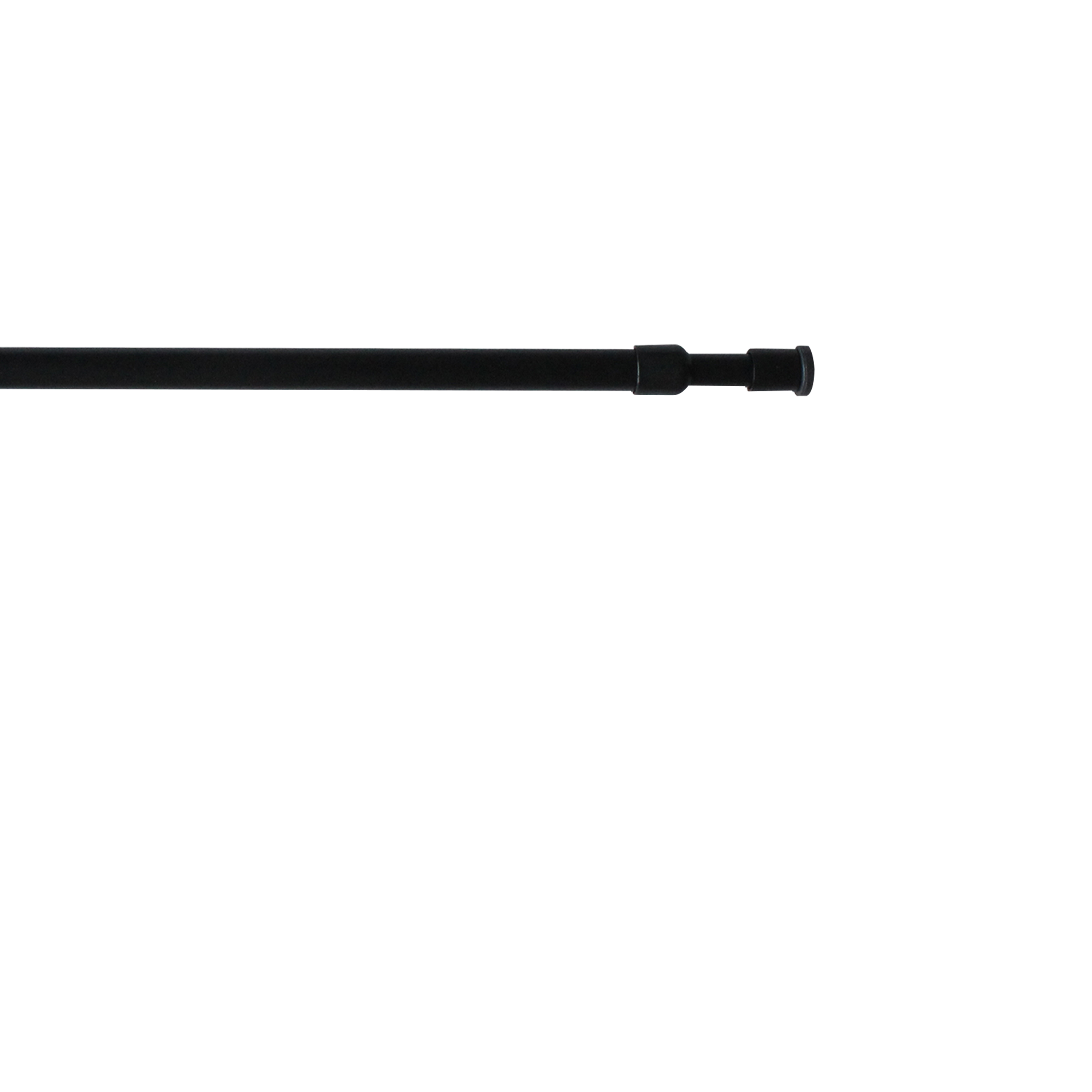 Karnisz rozporowy 80-130 cm czarny 7/9 mm Inspire