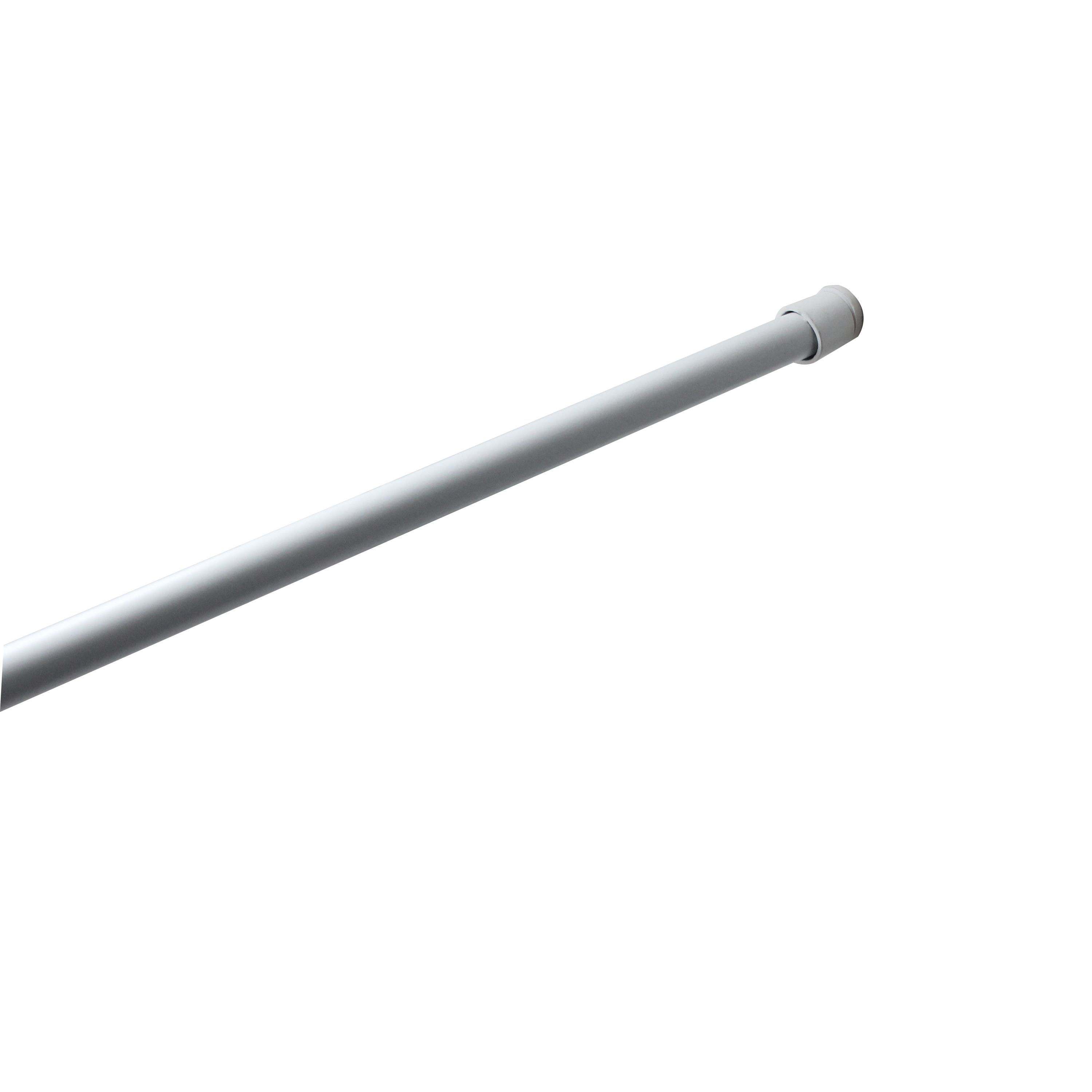 Kit de barre de vitrage blanc Round, L.80 - 130 cm, diam.9 mm, INSPIRE - 11