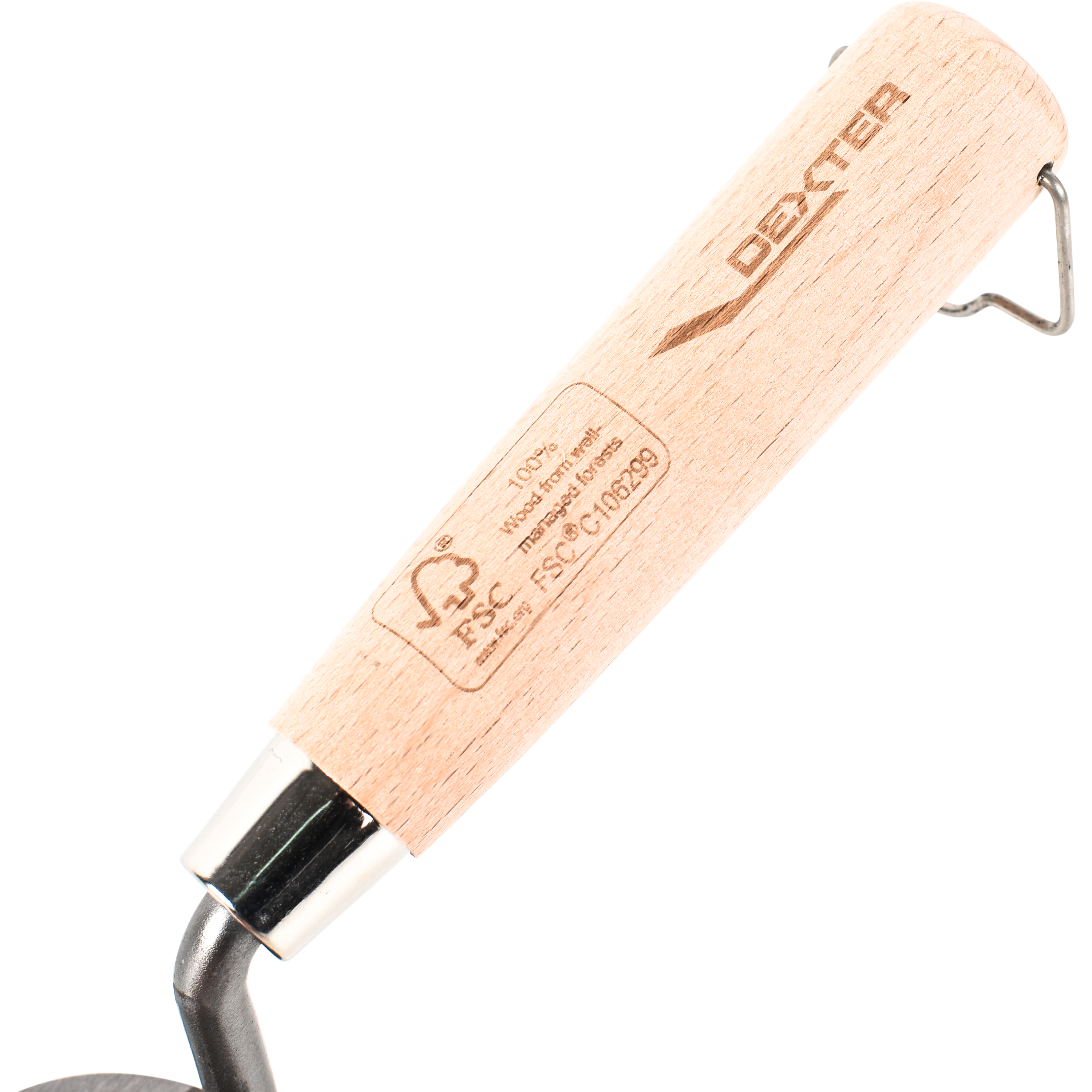 Truelle langue de chat en acier DEXTER, lame de 14 cm - 10
